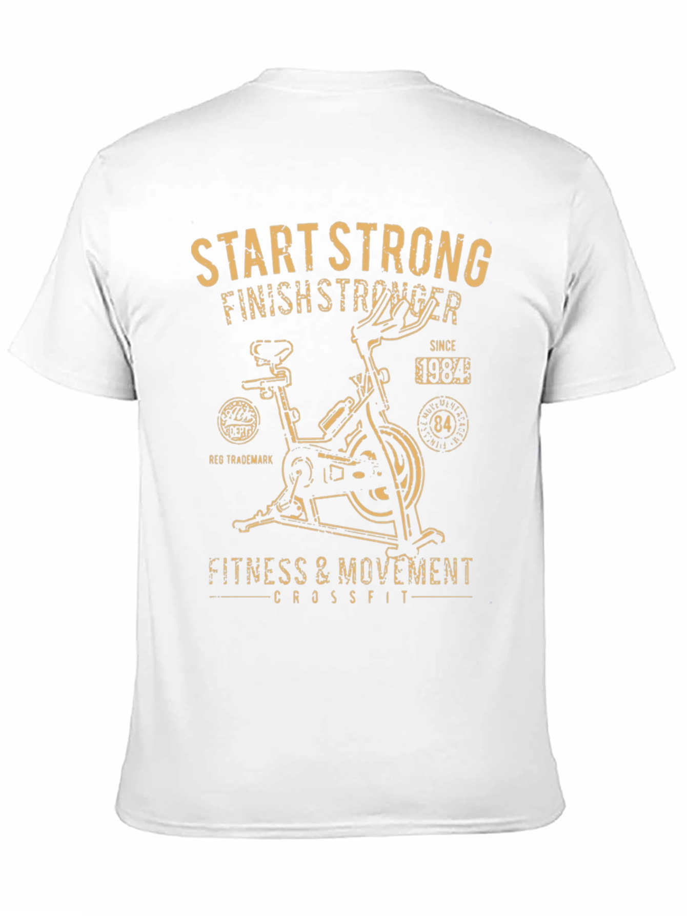 Black Start Strong Black Fitness T-Shirt view 11