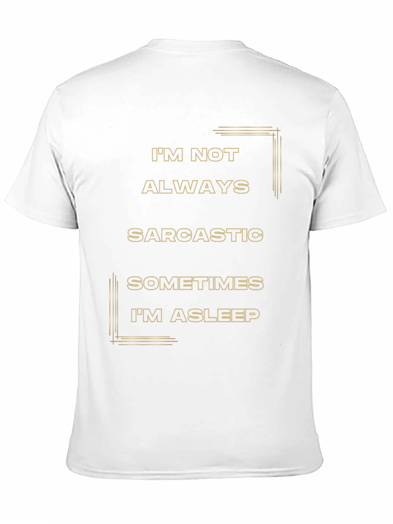 Black Sarcastic Sleep T-Shirt Funny Graphic Tee view 11