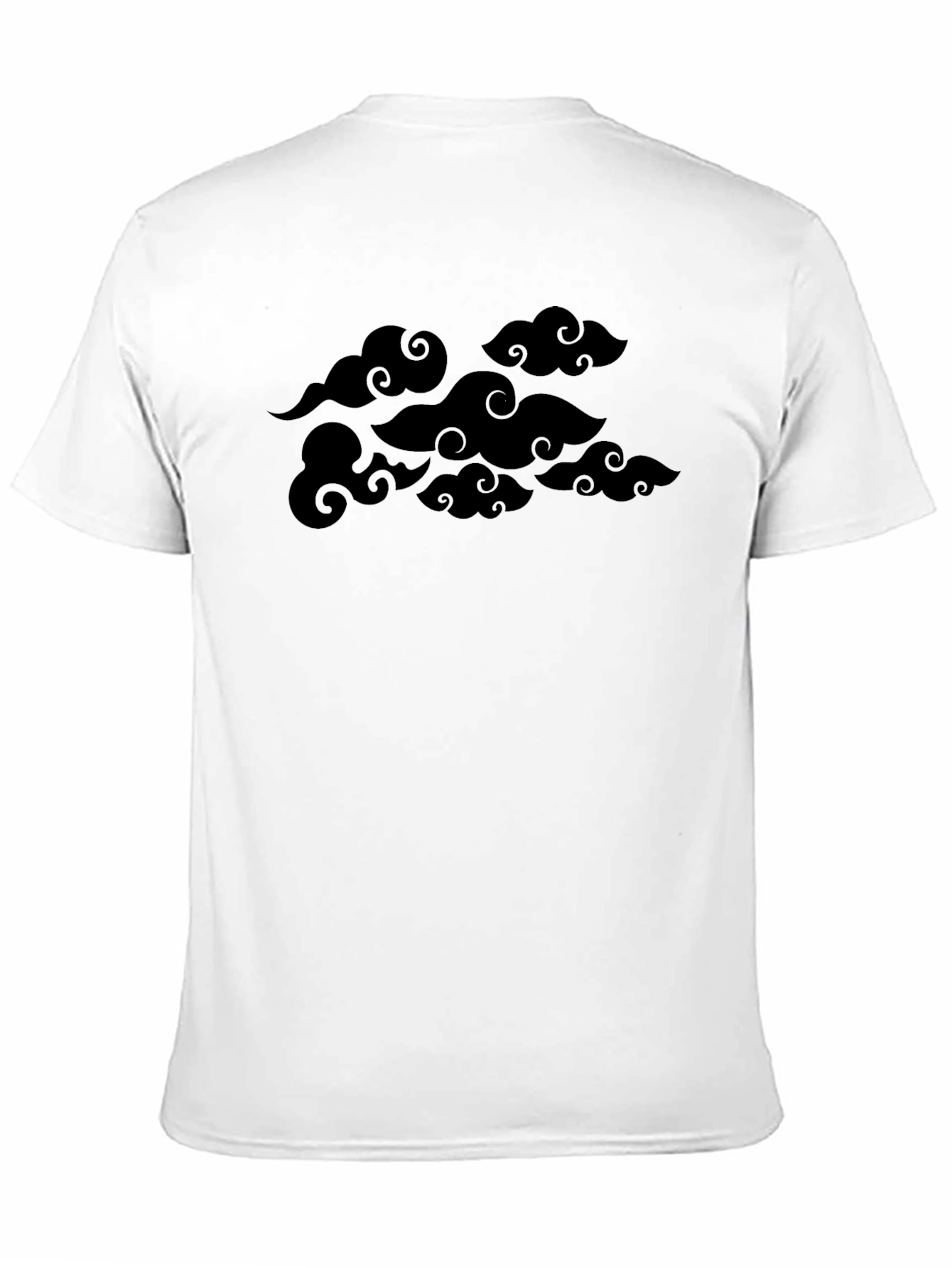 Black Black Cloud Graphic T-Shirt - Modern Style view 11