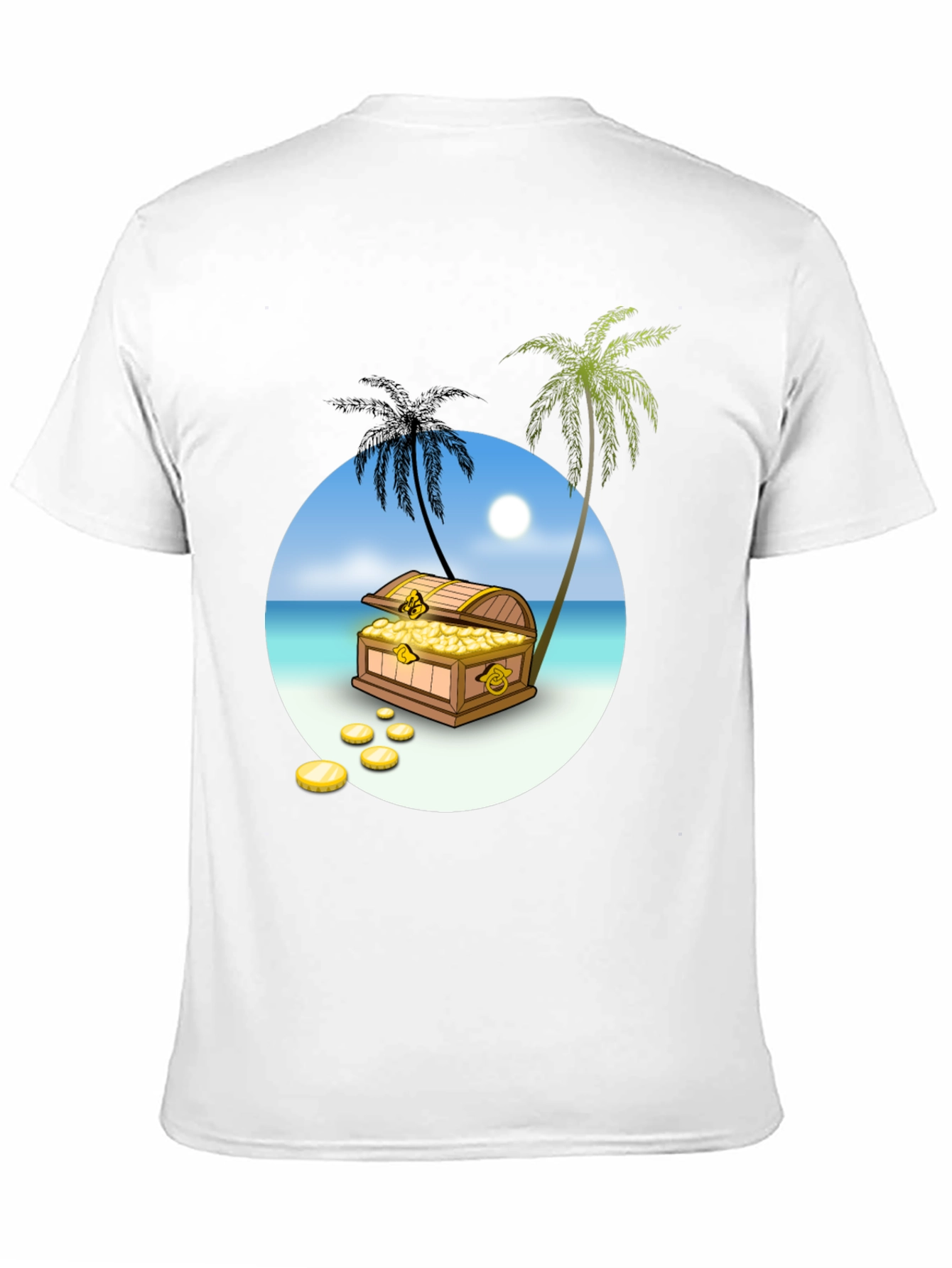 Treasure Island Graphic Tee - Men's Black T-Shirt - 11