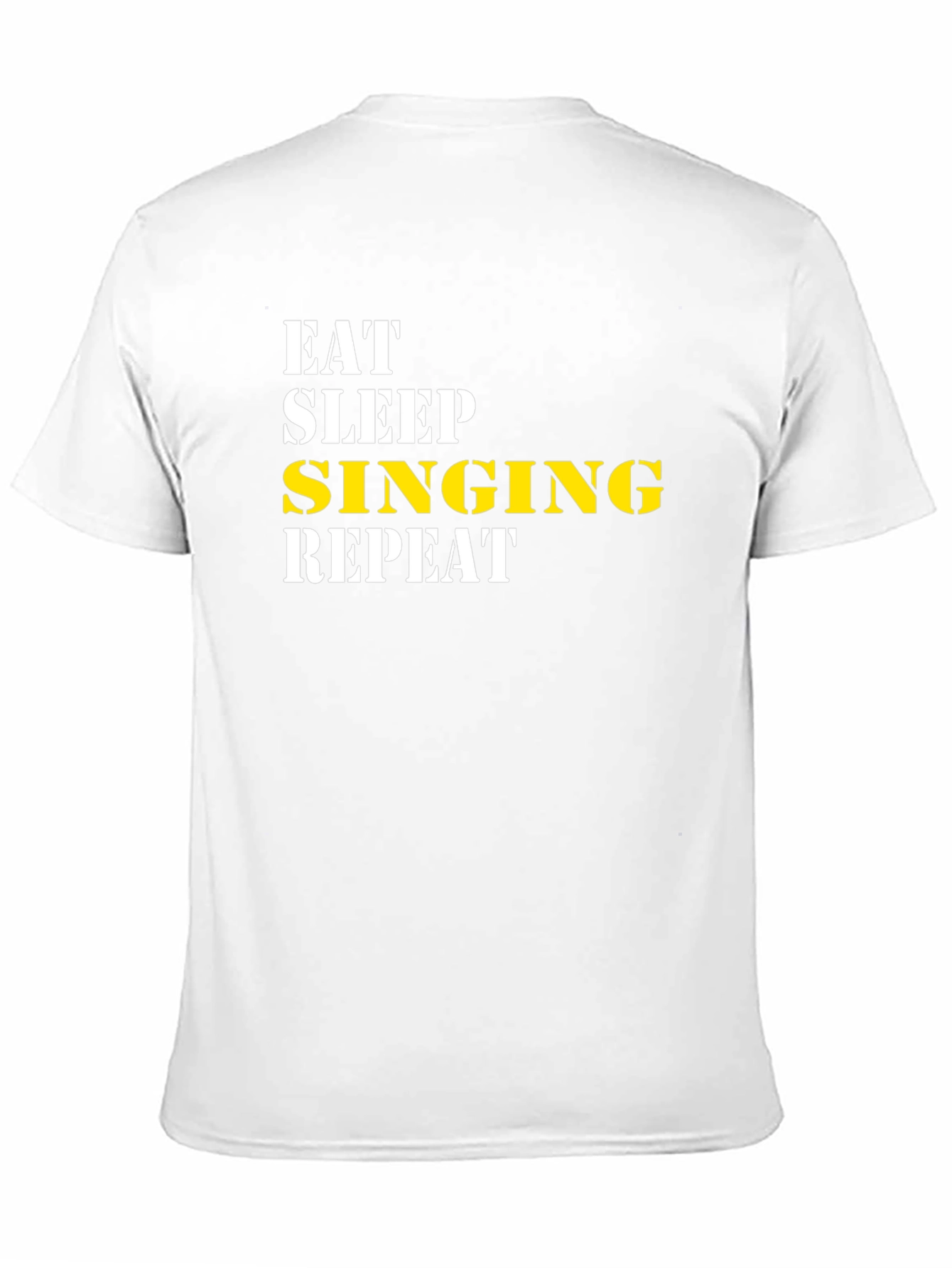 Eat Sleep Singing Repeat Graphic Tee - 11