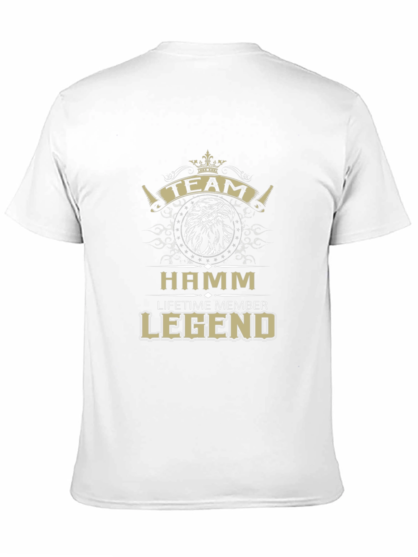 Black Team Hamm Legend T-Shirt - Lifetime Member view 11