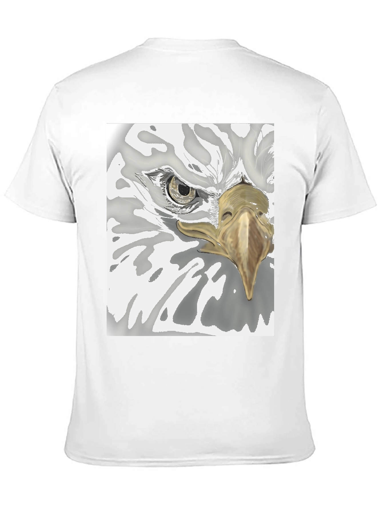 Black Eagle Graphic Tee - Black Cotton Blend view 11