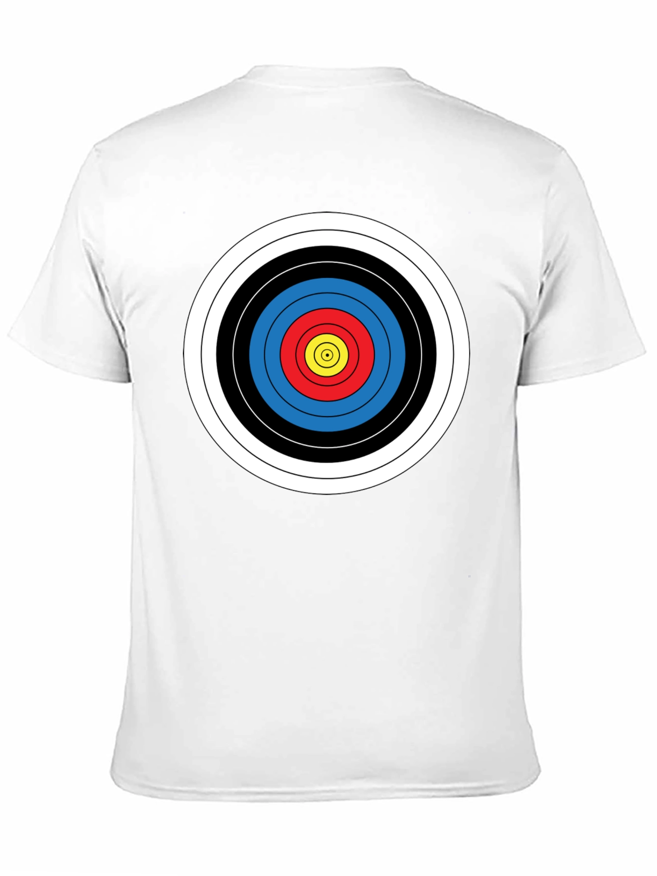 Black Target Bullseye Graphic Tee - Archer's Choice view 11