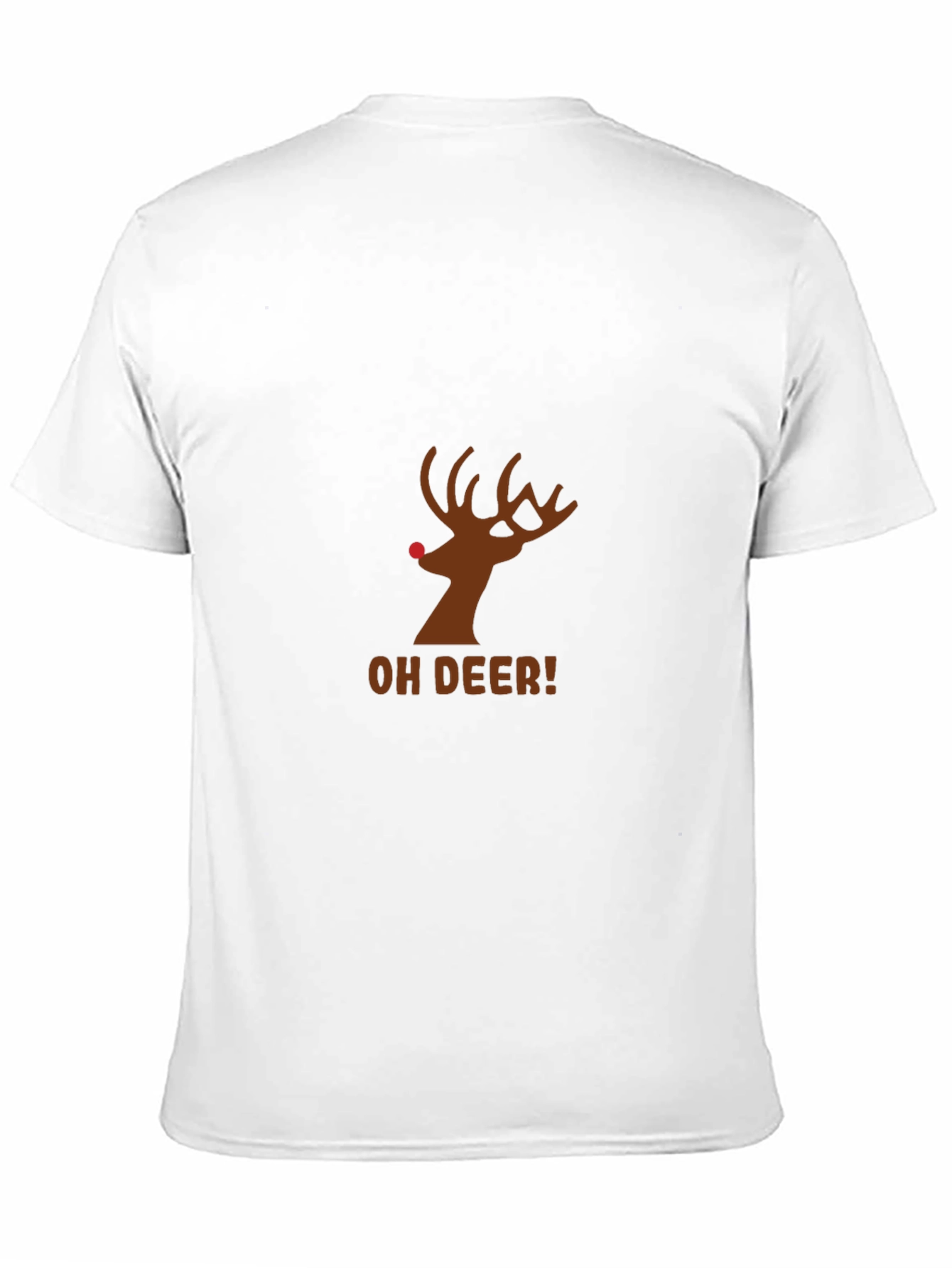 Black Oh Deer! Graphic T-Shirt view 11