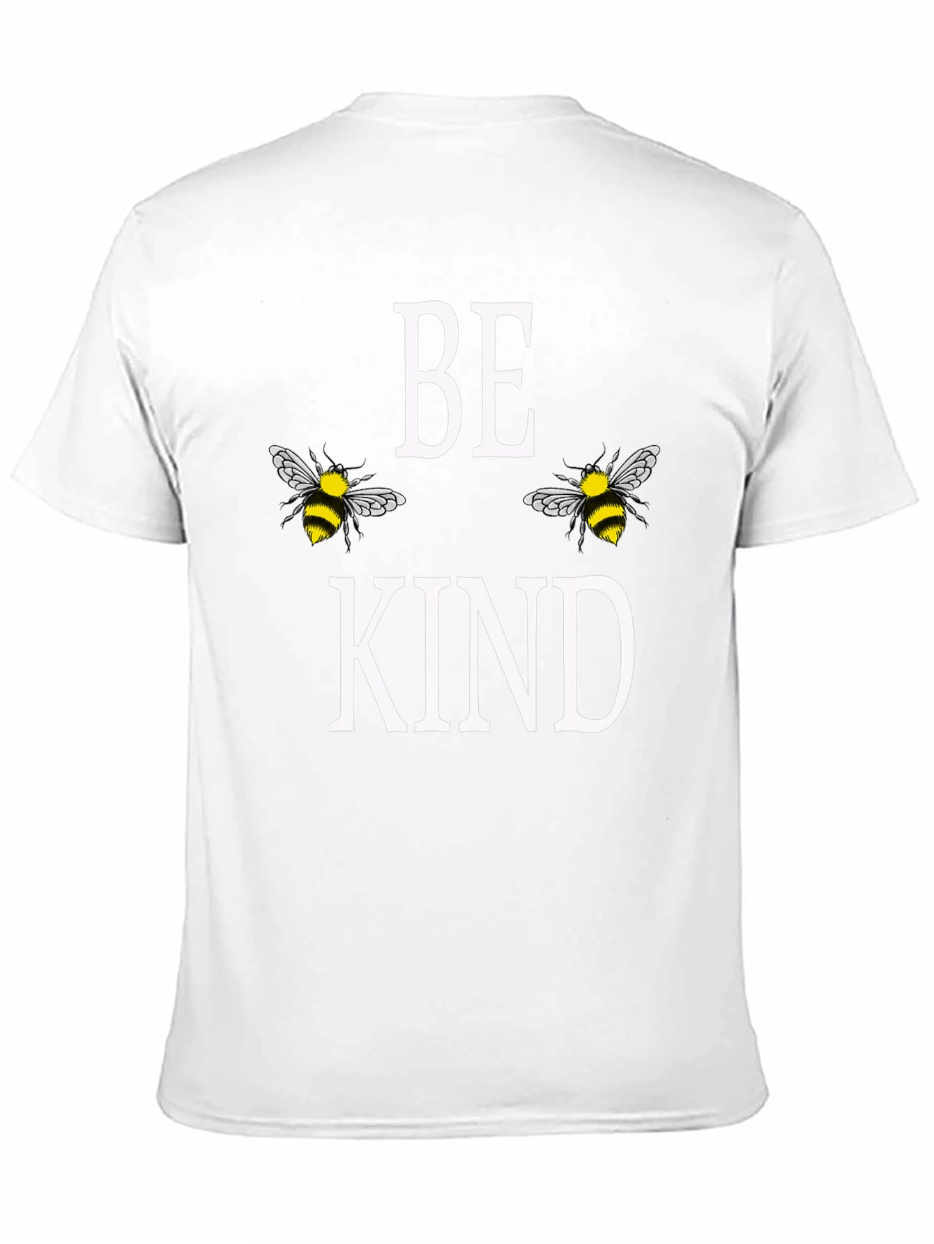 Black Be Kind Bee Graphic T-Shirt - Trendy Casual Wear view 11