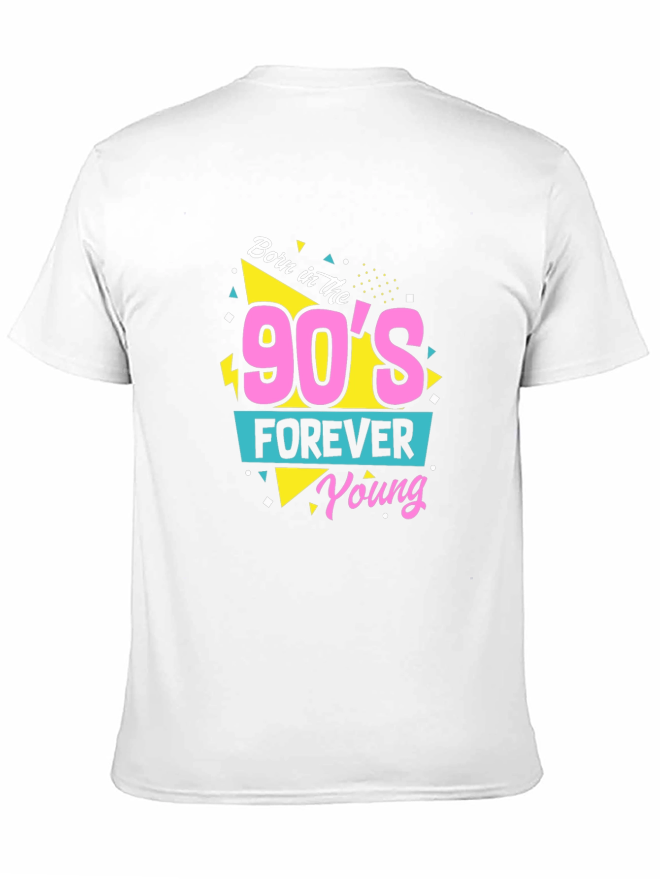 Black Born in the 90's Black Graphic T-Shirt view 11