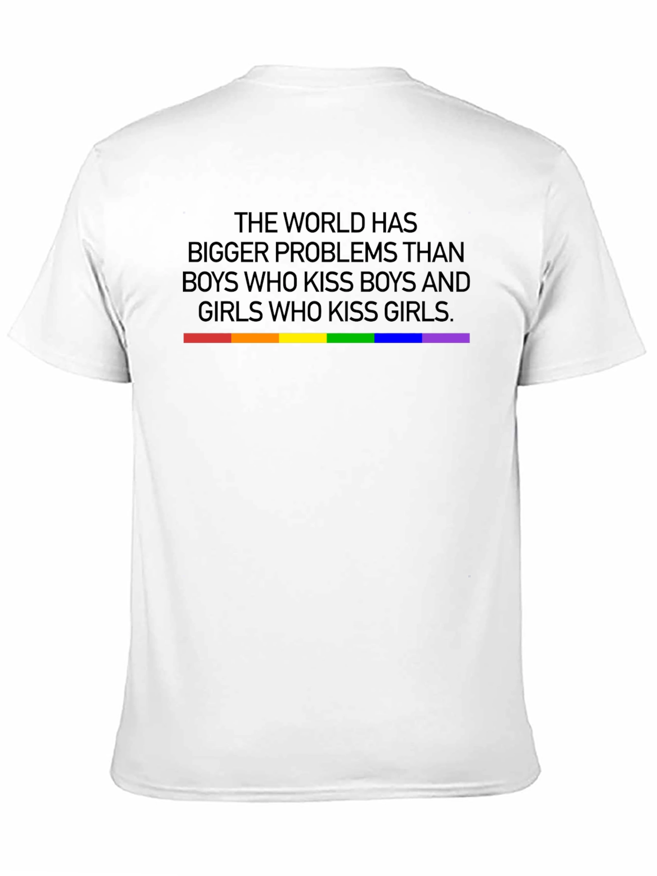 Black Equality T-Shirt: Bigger Problems Than Love view 11