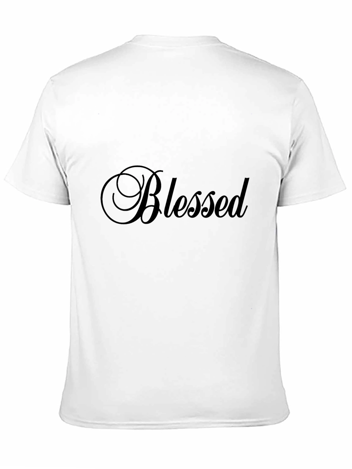 Black Blessed Black T-Shirt - Casual Style view 11