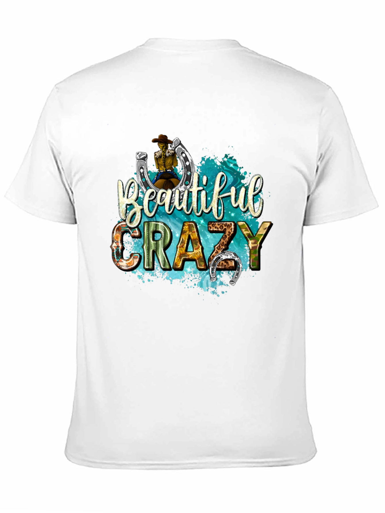 Black Beautiful Crazy Tee view 11