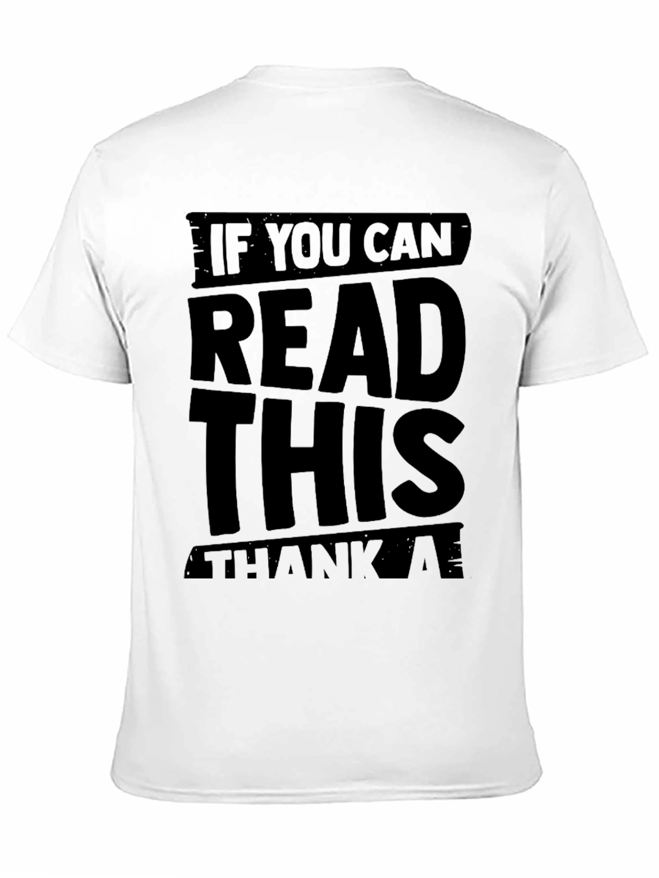 Black If You Can Read This Graphic Tee view 11
