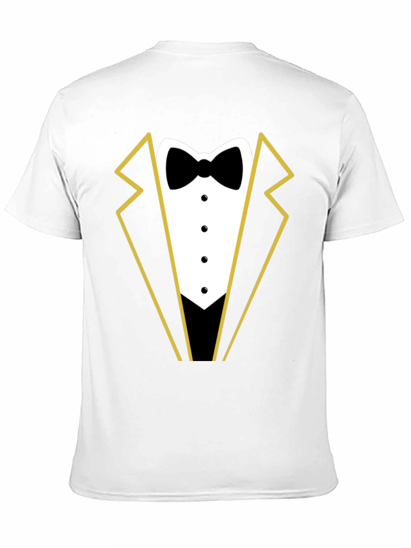 Black Tuxedo Graphic Tee - Formal Fun! view 11