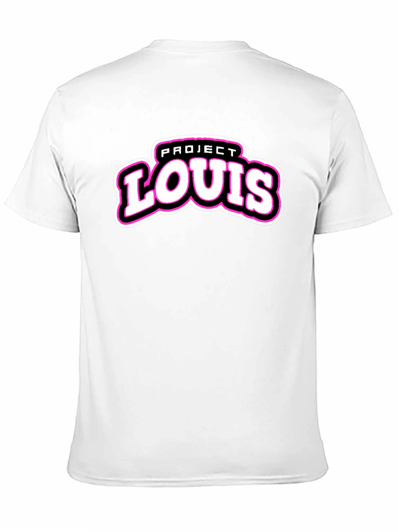 Black Project Louis Black T-Shirt | Cool Graphic Tee view 11