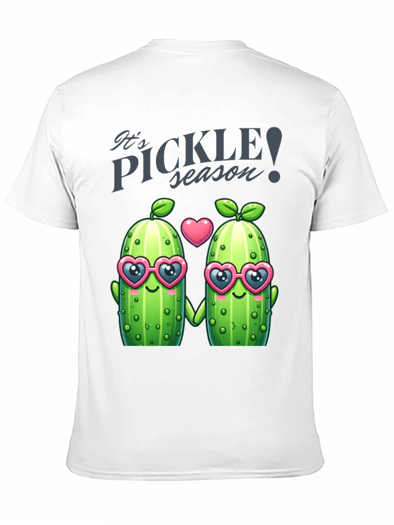 Black Pickle Season T-Shirt - Funny Cute Pickle Lover Tee view 11