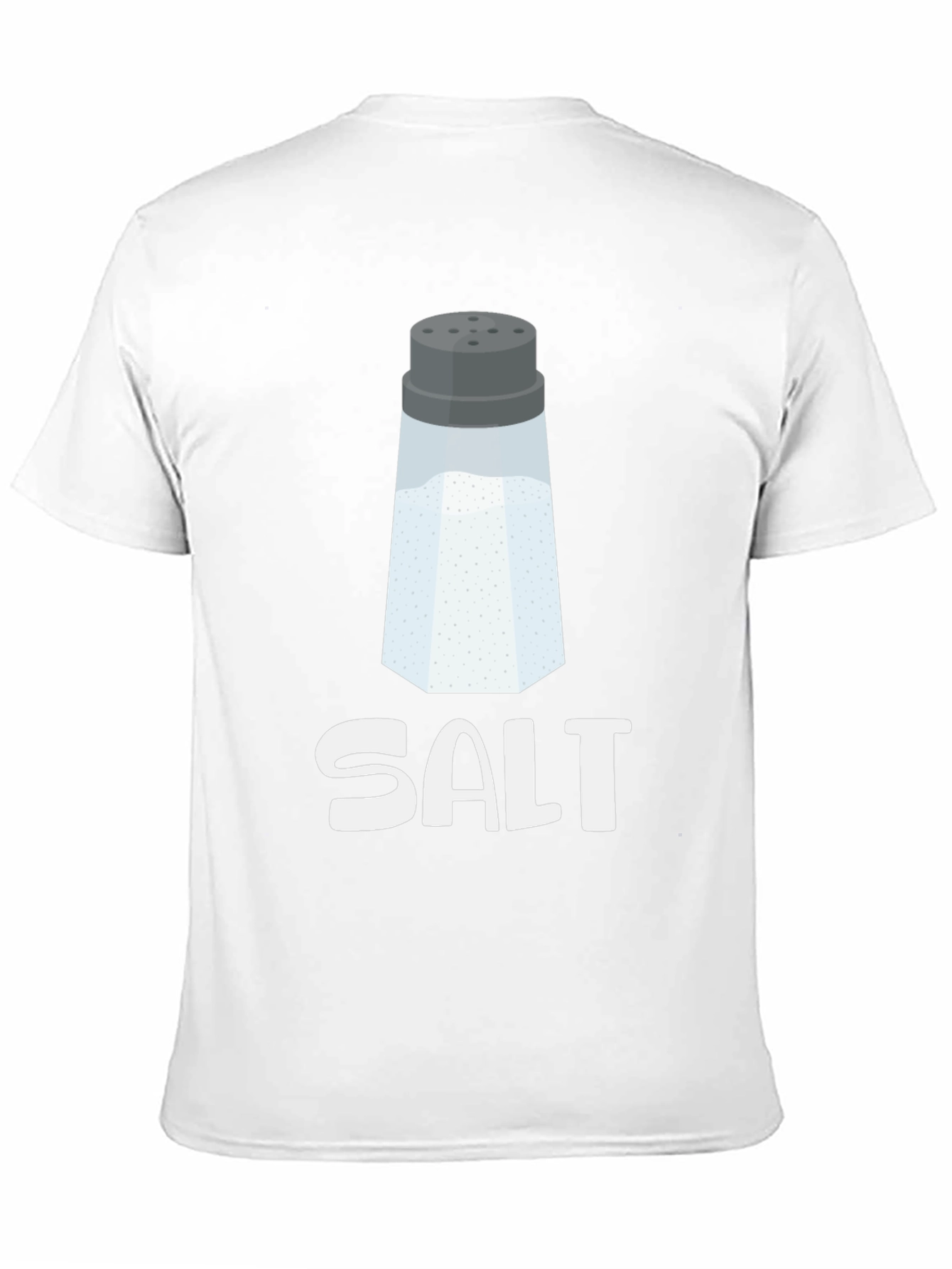 Black Novelty Salt Shaker Graphic Tee - Black view 11