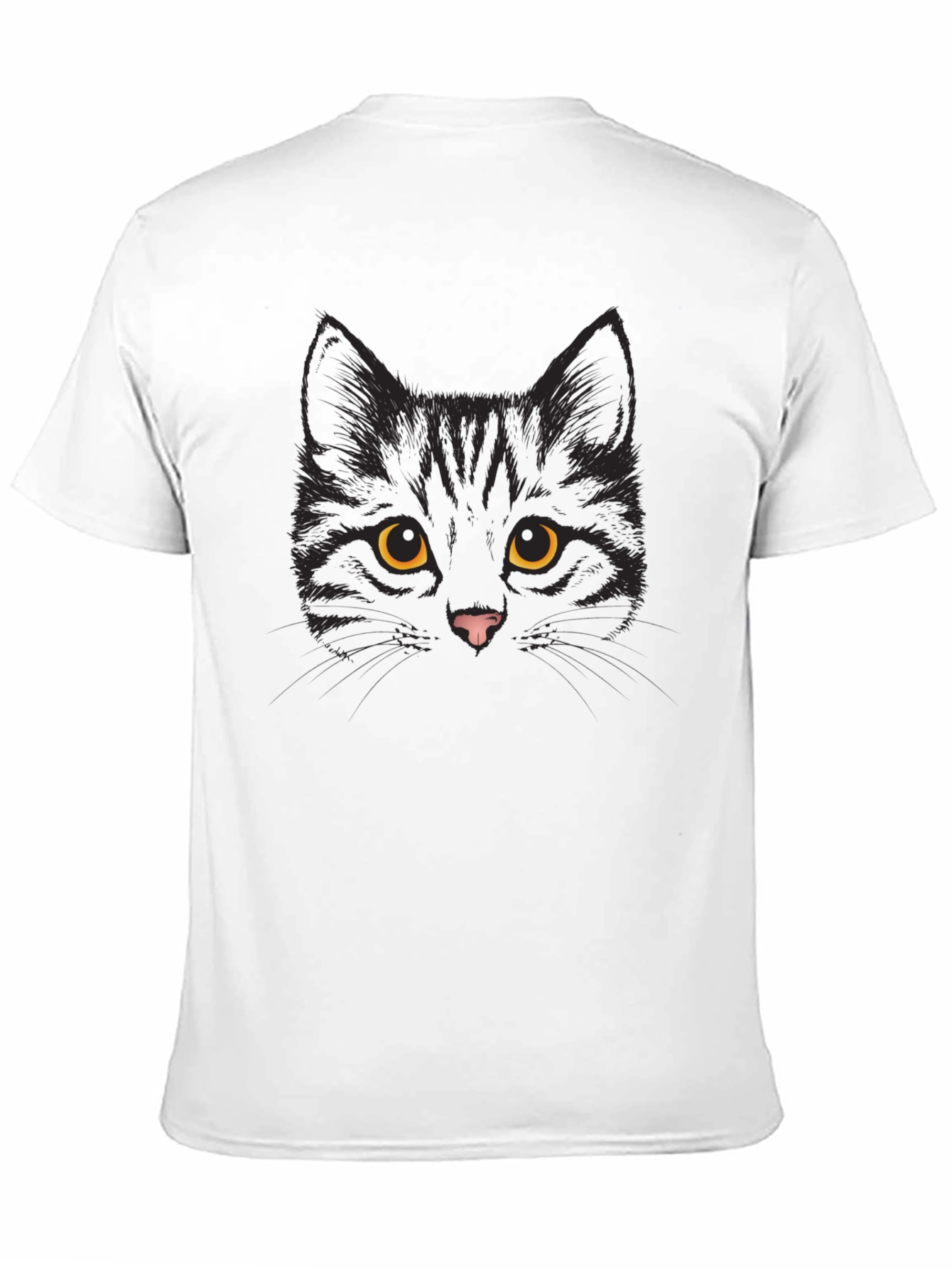 Black Black Cat Graphic T-Shirt - Unisex Cotton Tee view 11