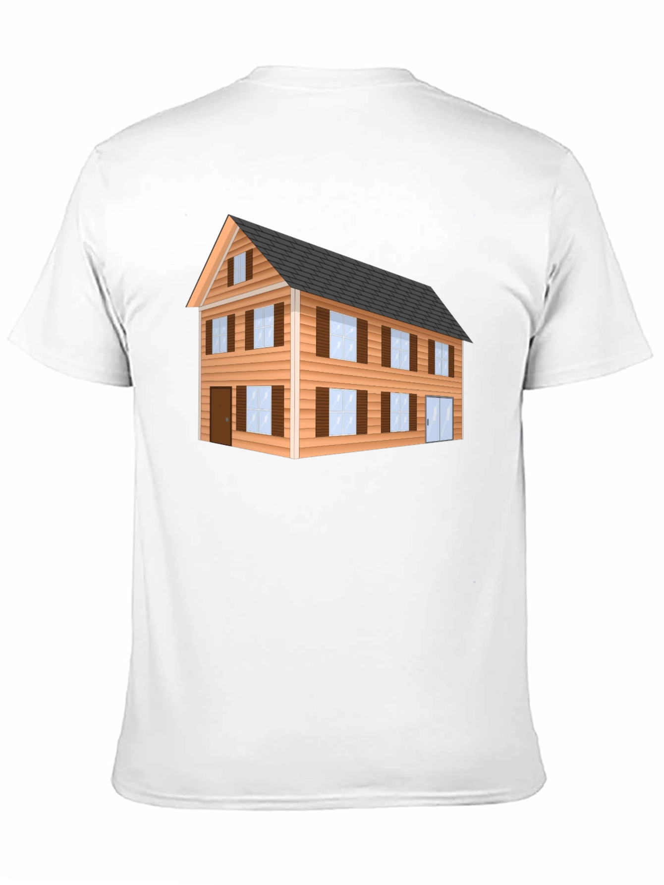 Black House Graphic Black T-Shirt view 11
