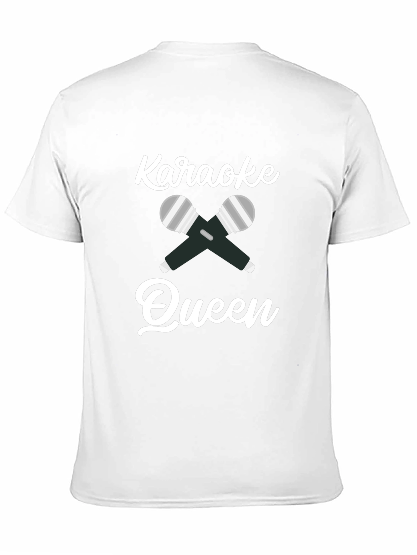 Black Karaoke Queen Graphic T-Shirt view 11