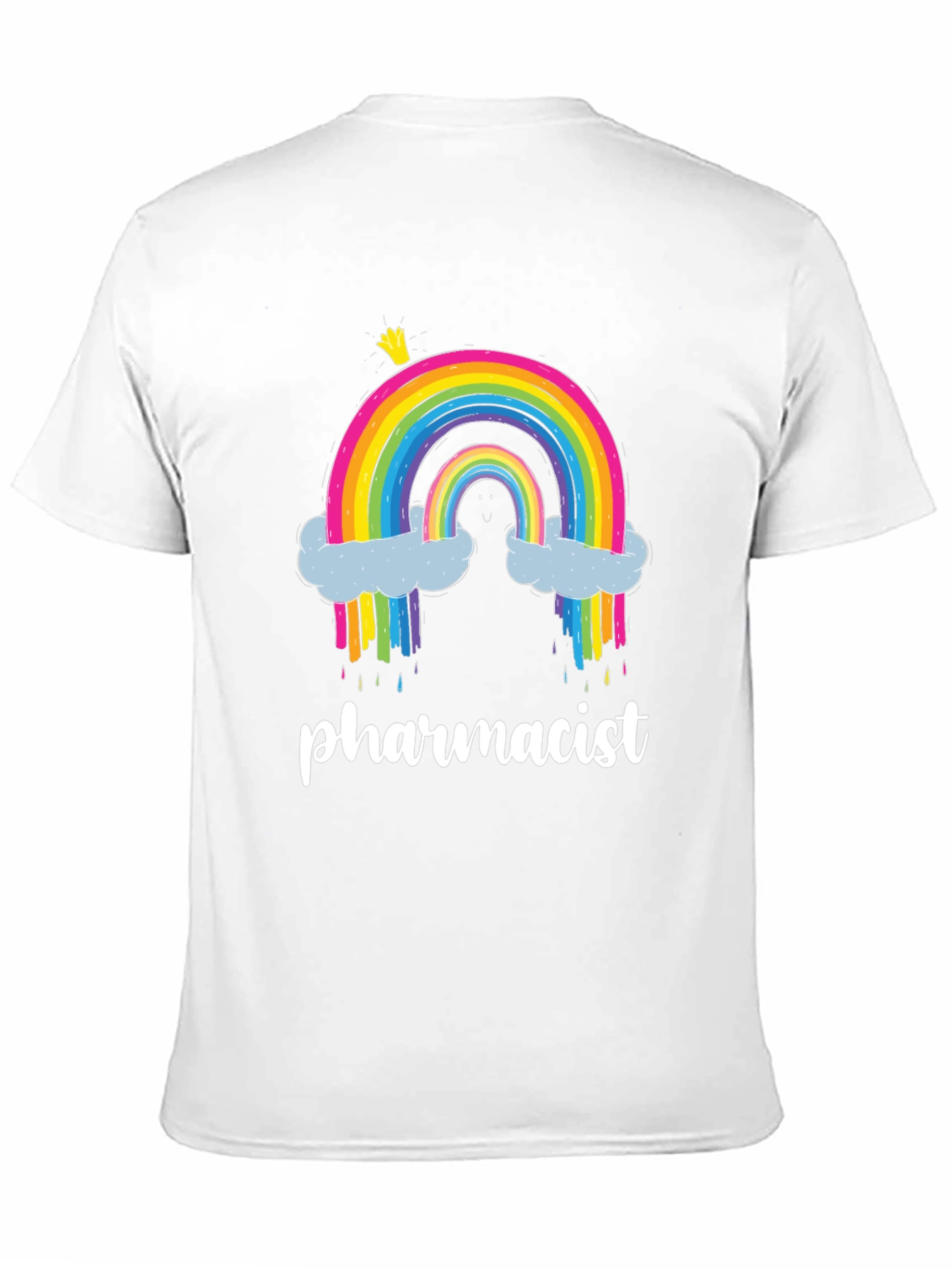 Black Rainbow Pharmacist T-Shirt view 11