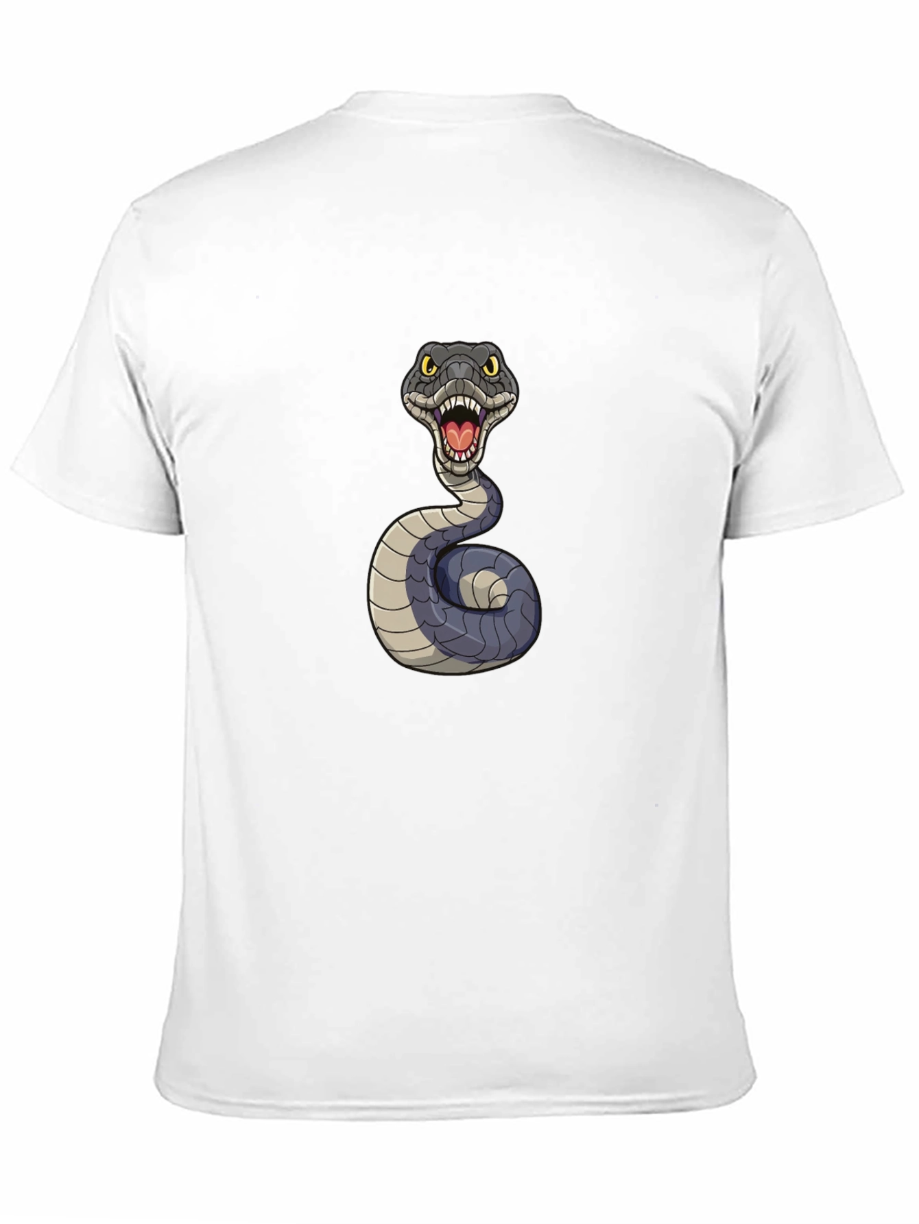 Black Snake Graphic Tee - Men's Black T-Shirt view 11