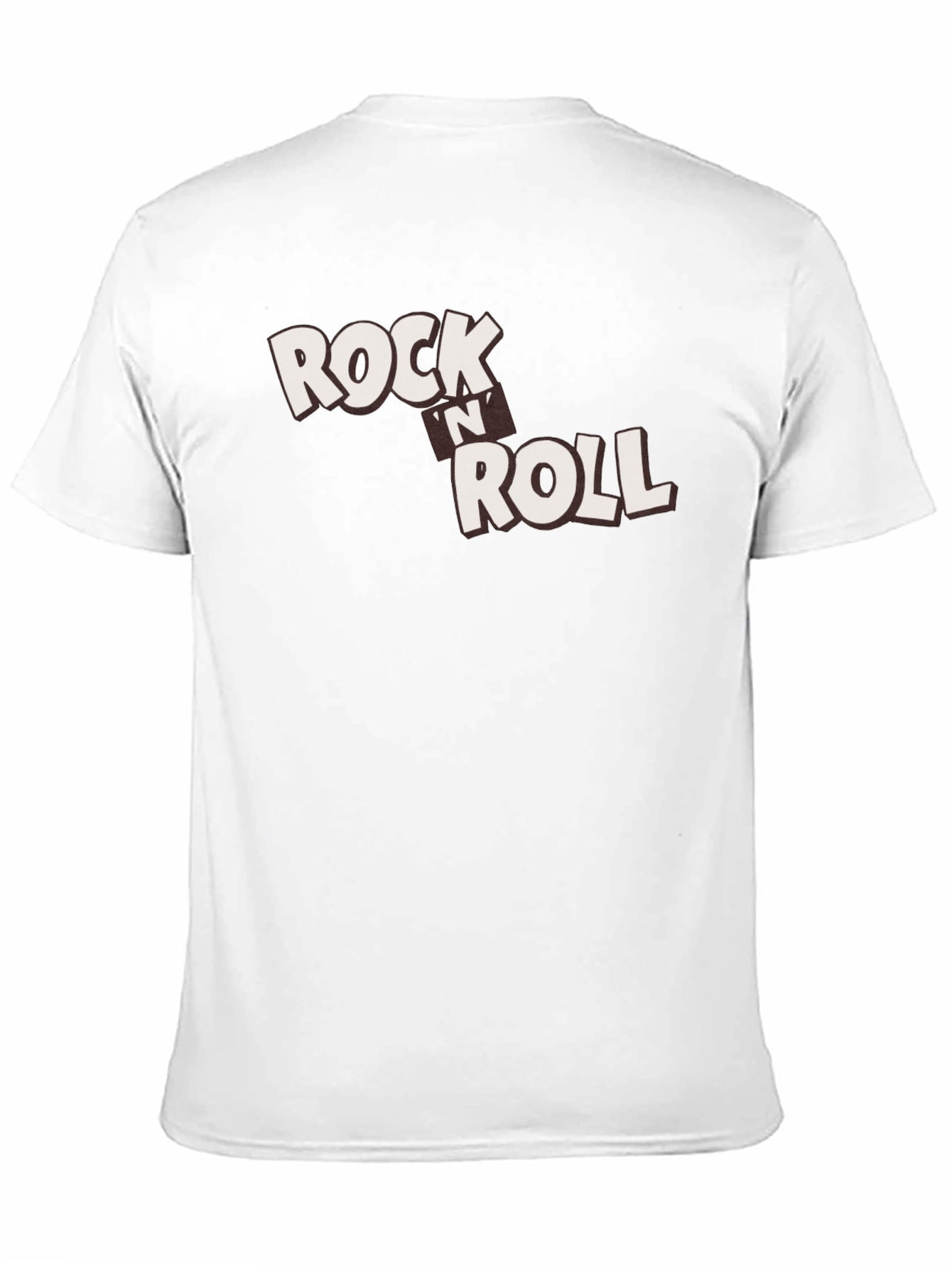 Black Rock 'n' Roll Graphic Black T-Shirt view 11