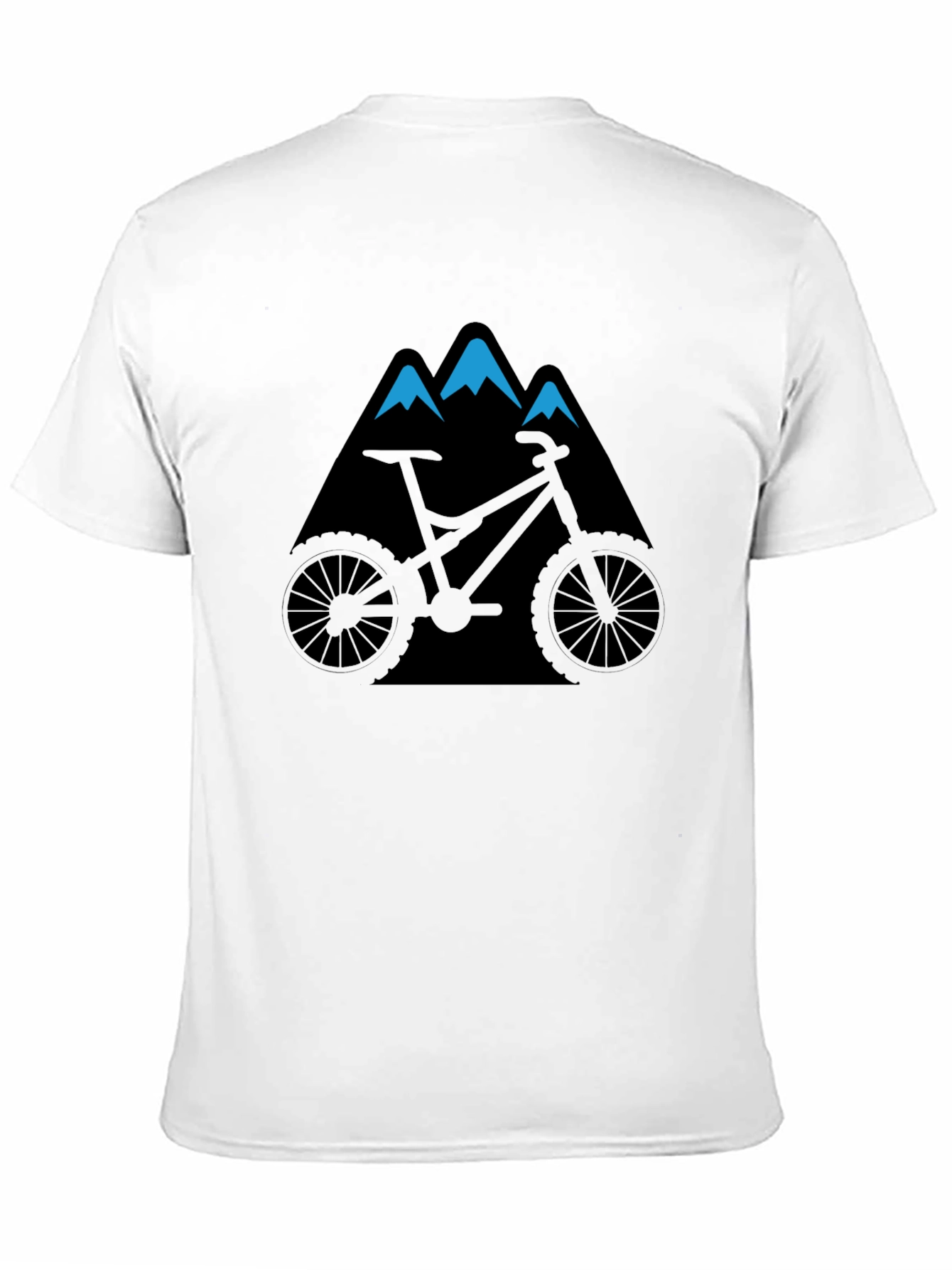 Black Mountain Bike T-Shirt - Adventure Tee view 11
