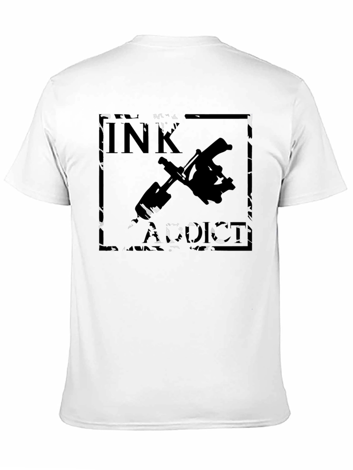 Ink Addict Black Graphic Tee - 11