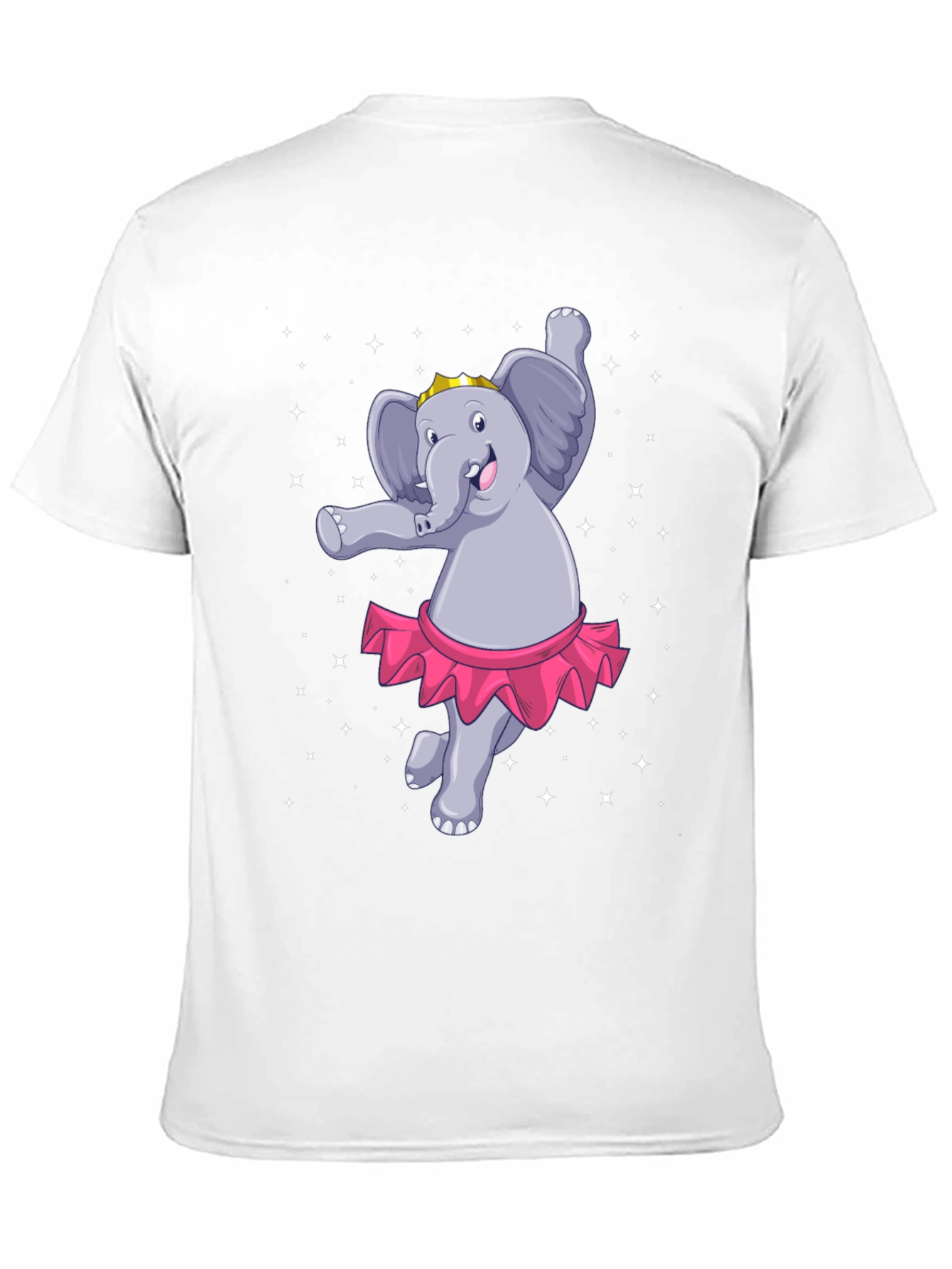 Black Dancing Elephant T-Shirt view 11