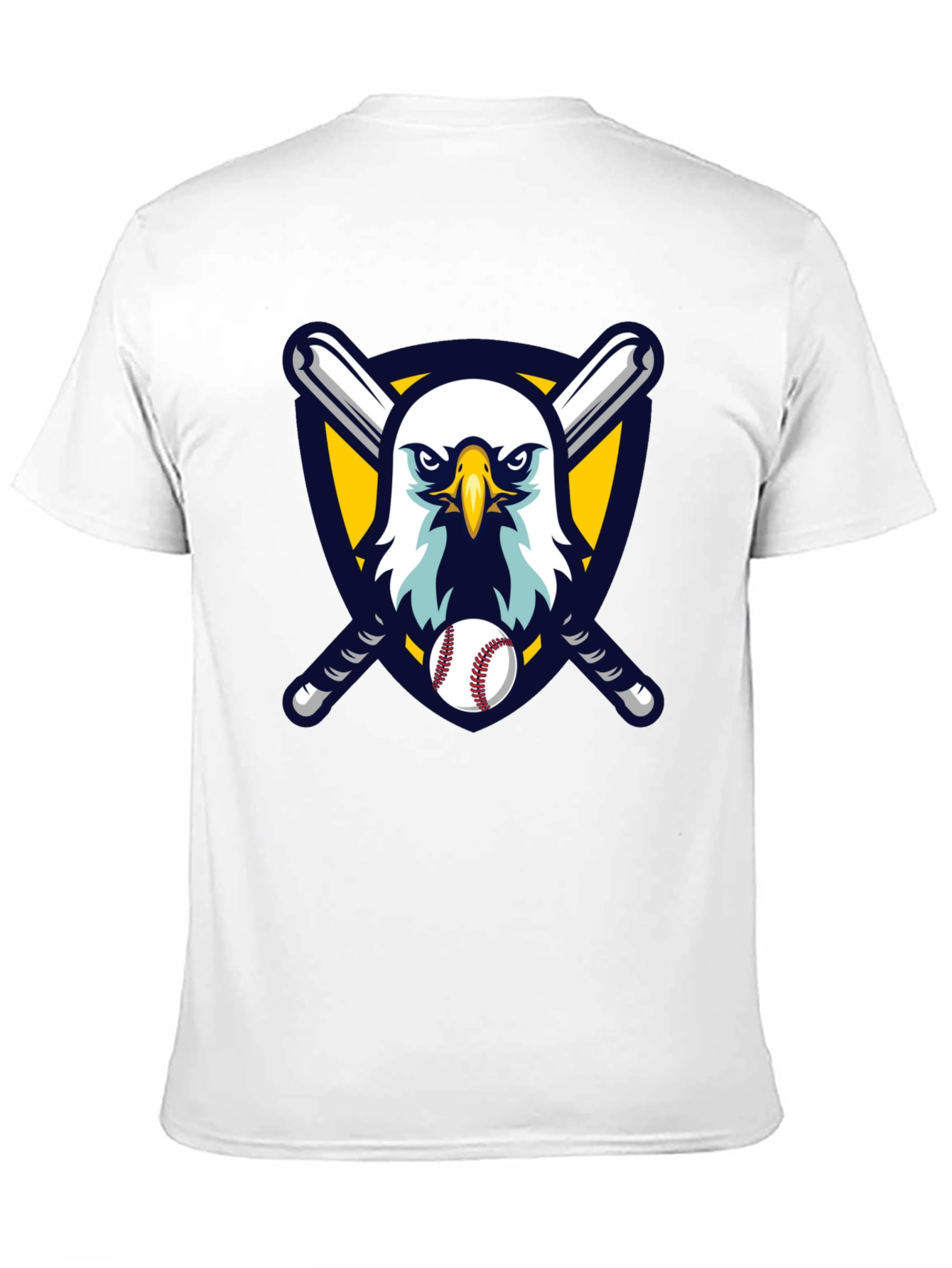 Black Eagle Baseball T-Shirt view 11