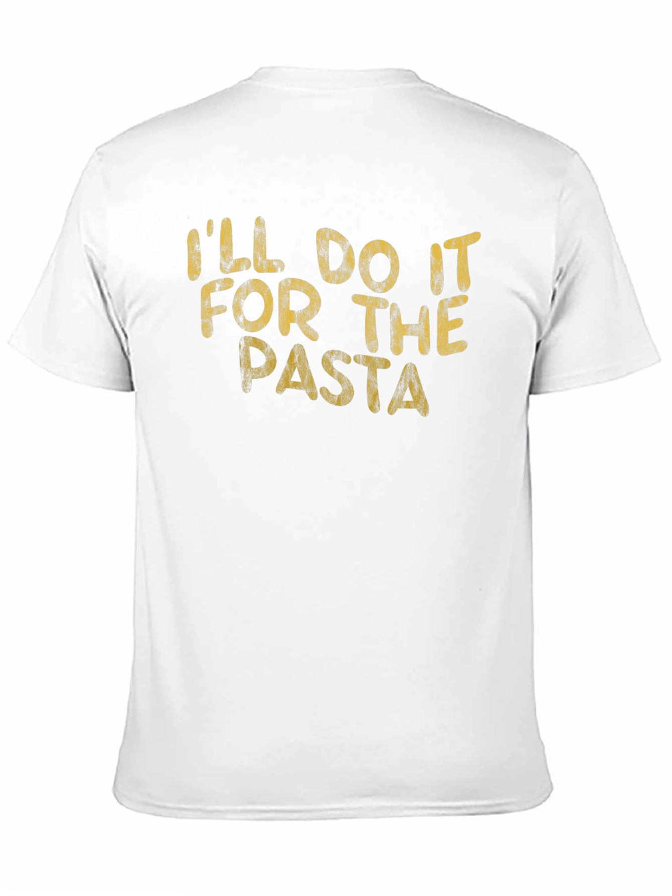 Black I'll Do It For The Pasta Graphic T-Shirt view 11