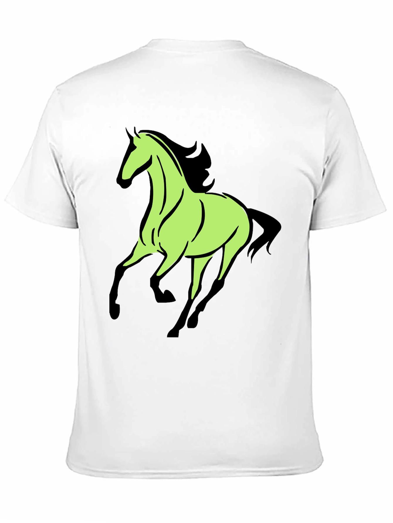 Black Horse Graphic Tee - Black view 11