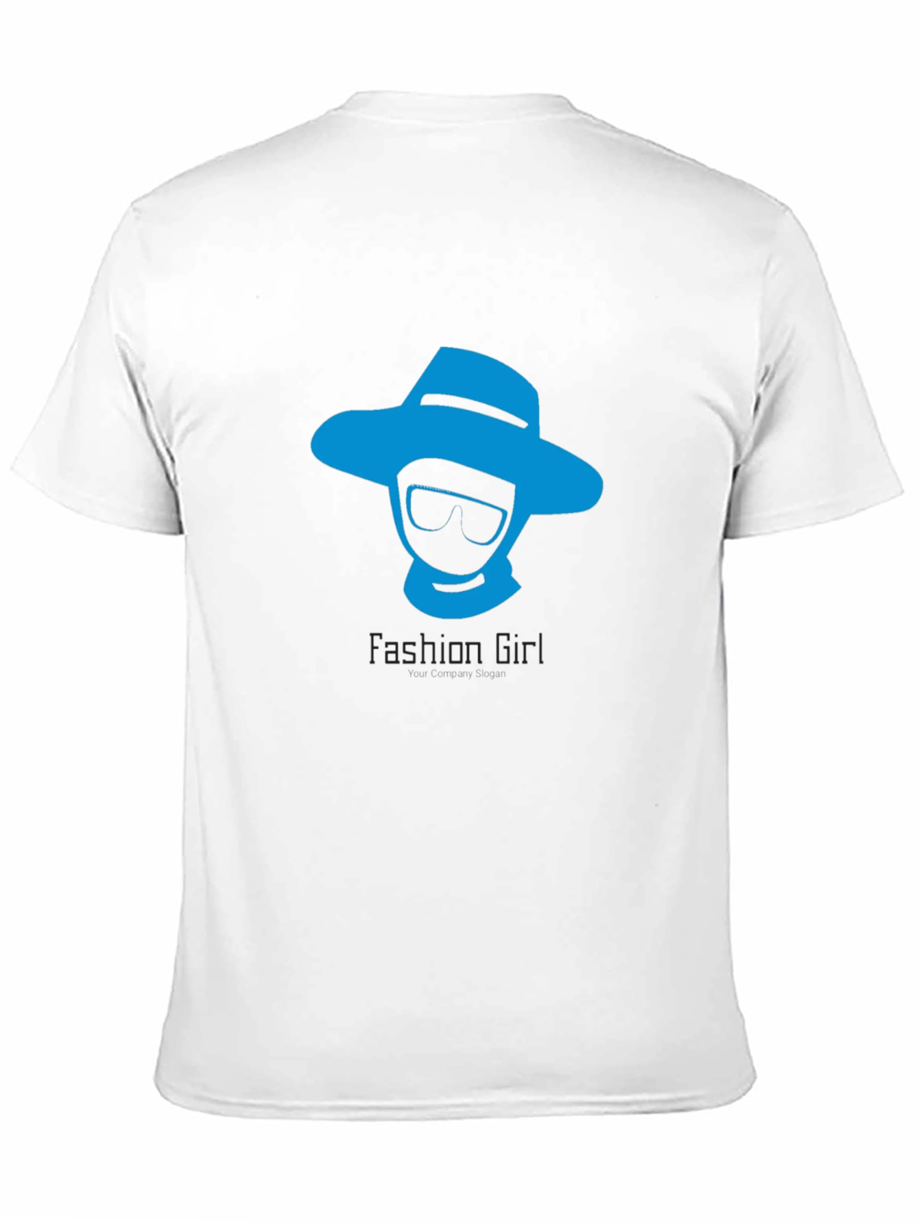 Black Stylish 'Fashion Girl' Graphic Tee - Black view 11