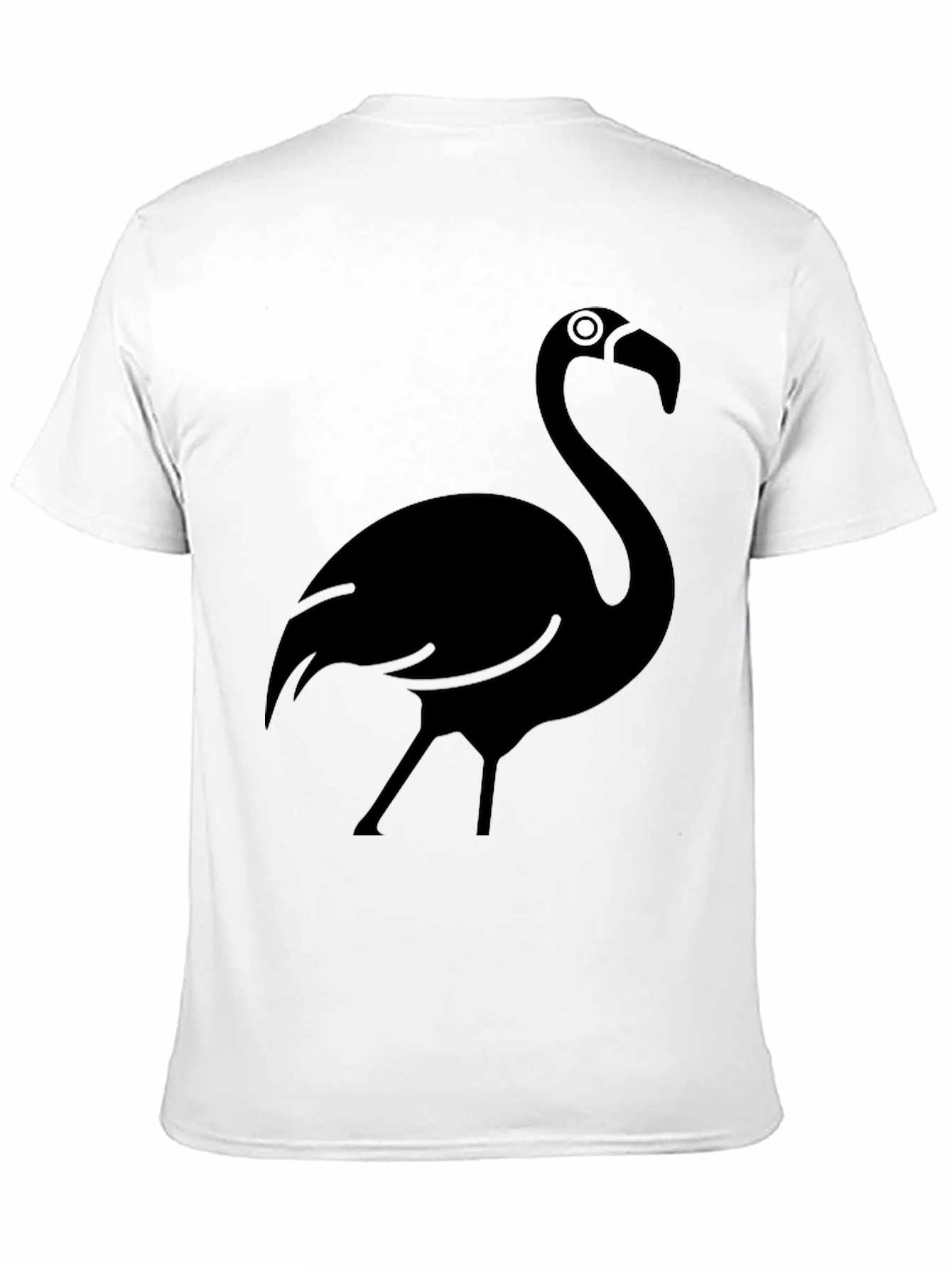 Black Black Flamingo Graphic Tee - Casual Style view 11
