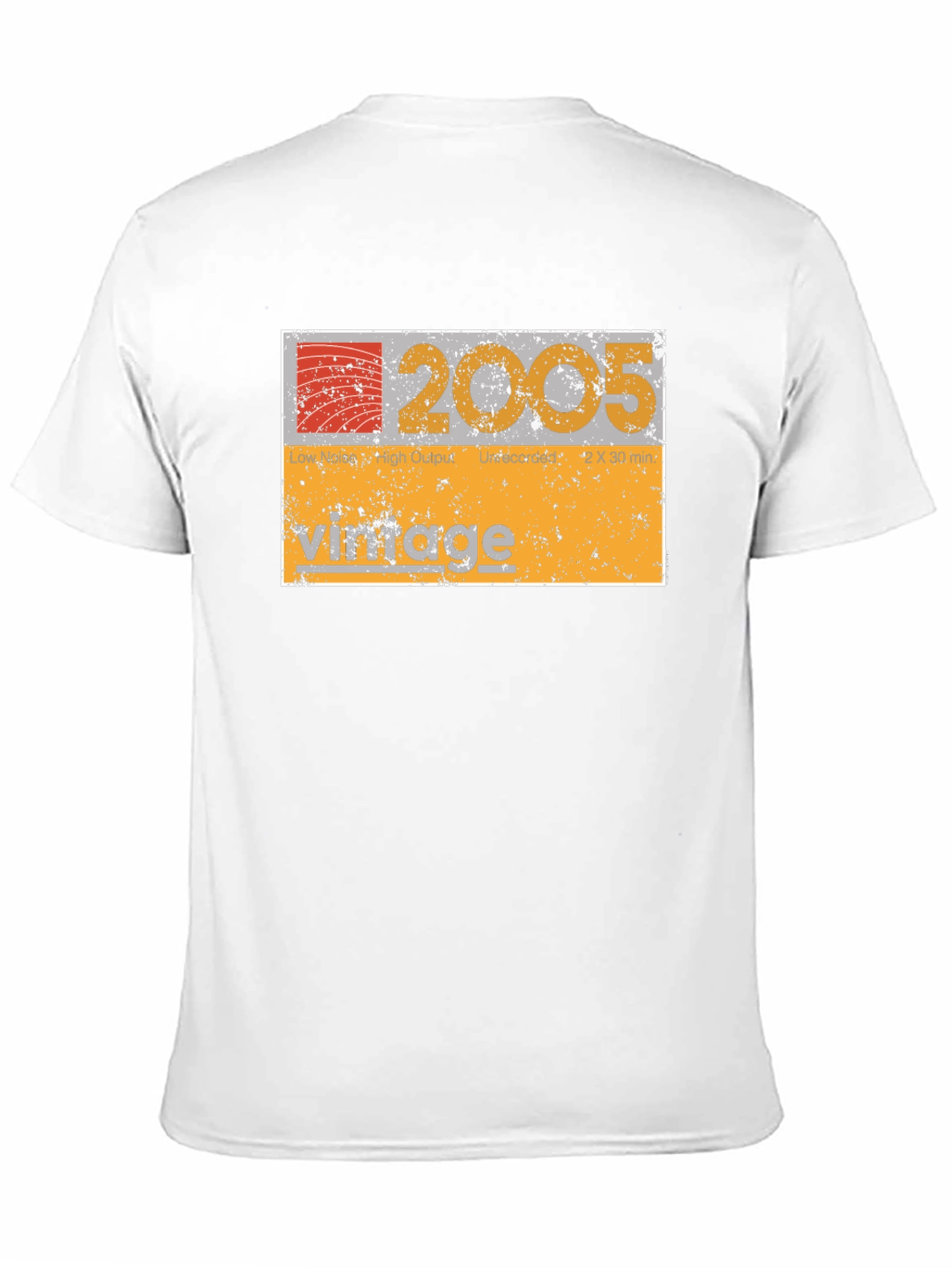 Black Vintage 2005 Cassette Tape Style Graphic Tee view 11