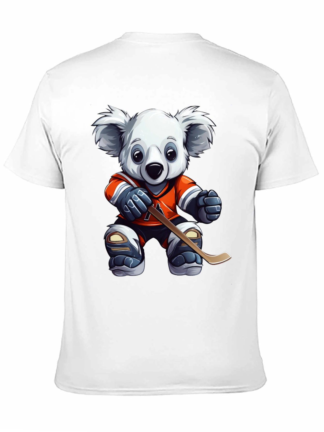 Koala Hockey Player Graphic Tee - Black - 11