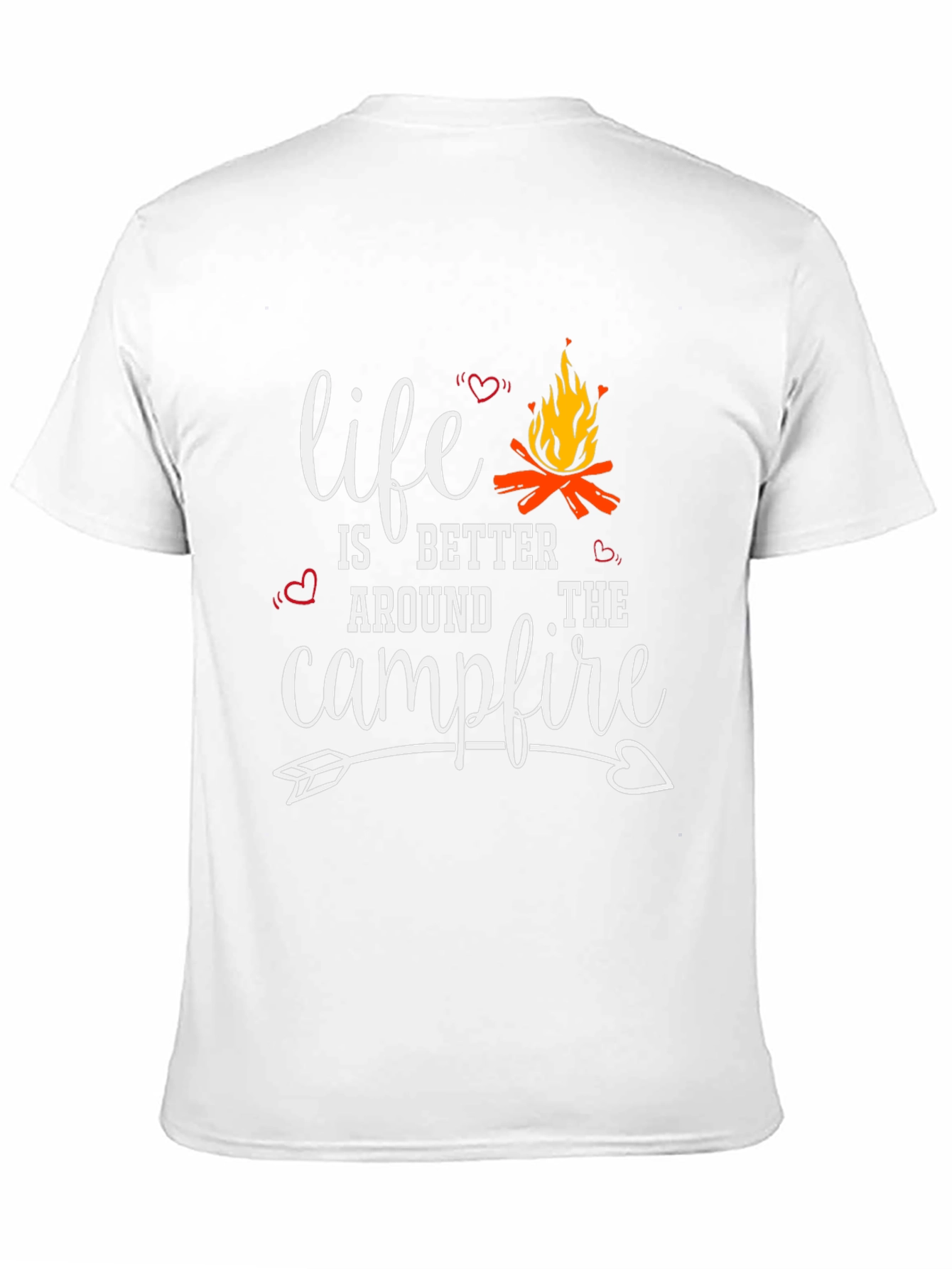 Black Life is Better Around the Campfire Graphic Tee view 11