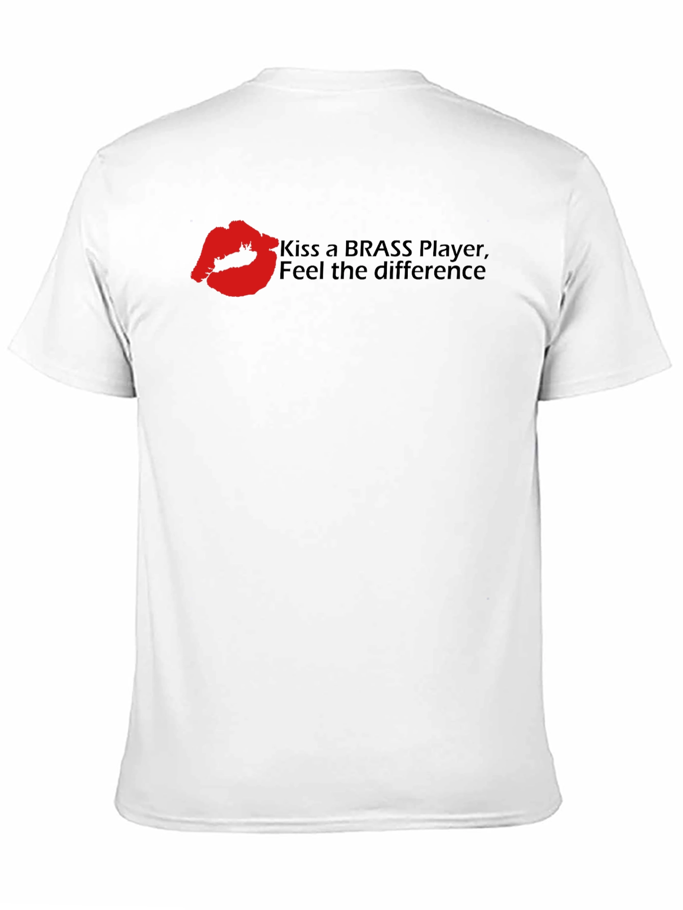 Black Kiss a Brass Player T-Shirt - Feel the Difference! view 11