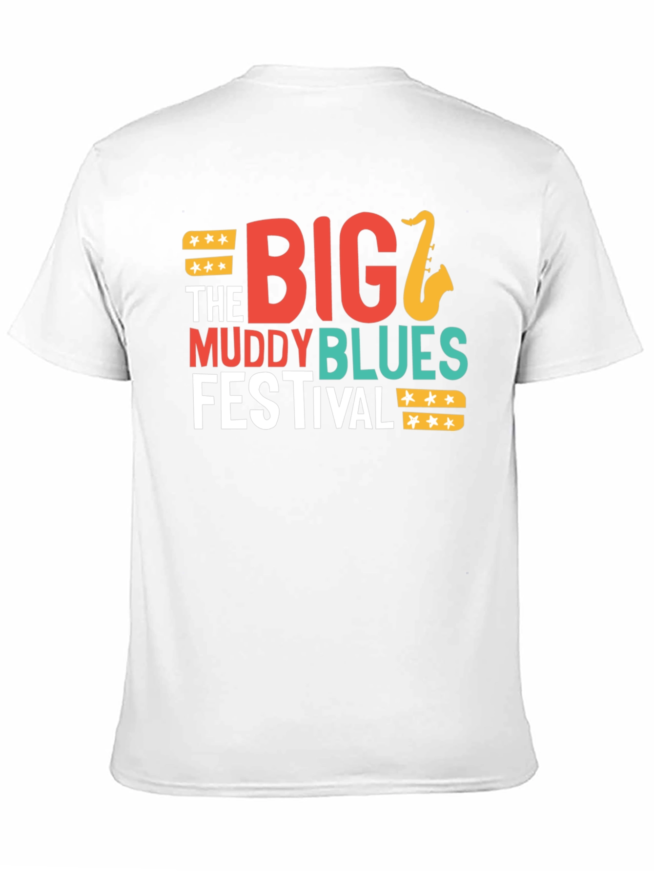 Black Big Muddy Blues Festival Graphic Tee view 11