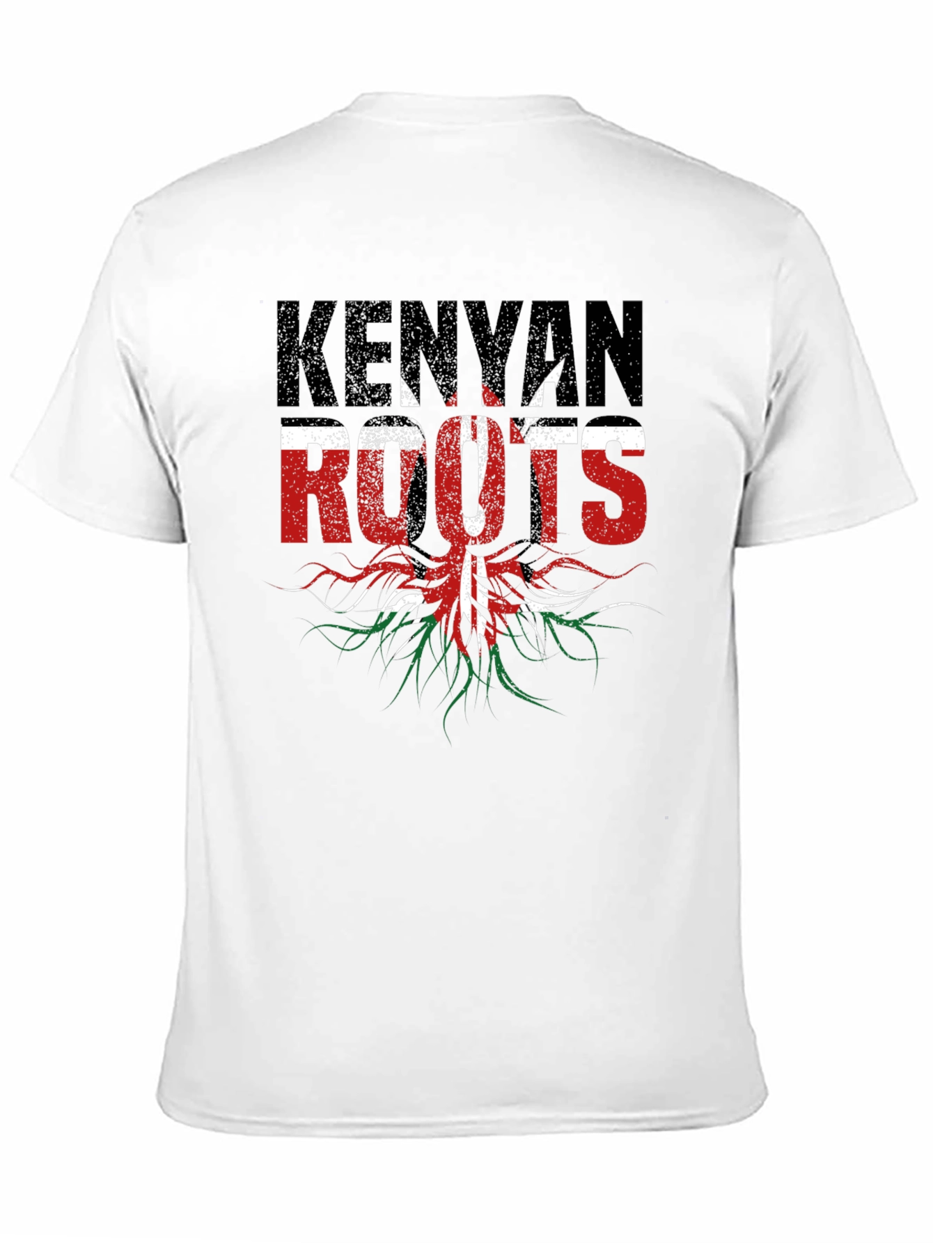 Kenyan Roots T-Shirt - Black Graphic Tee - 11