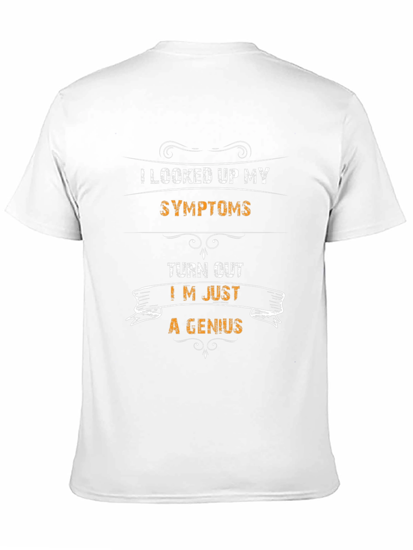 Black Funny Genius T-Shirt - Sarcastic Humor Tee view 11