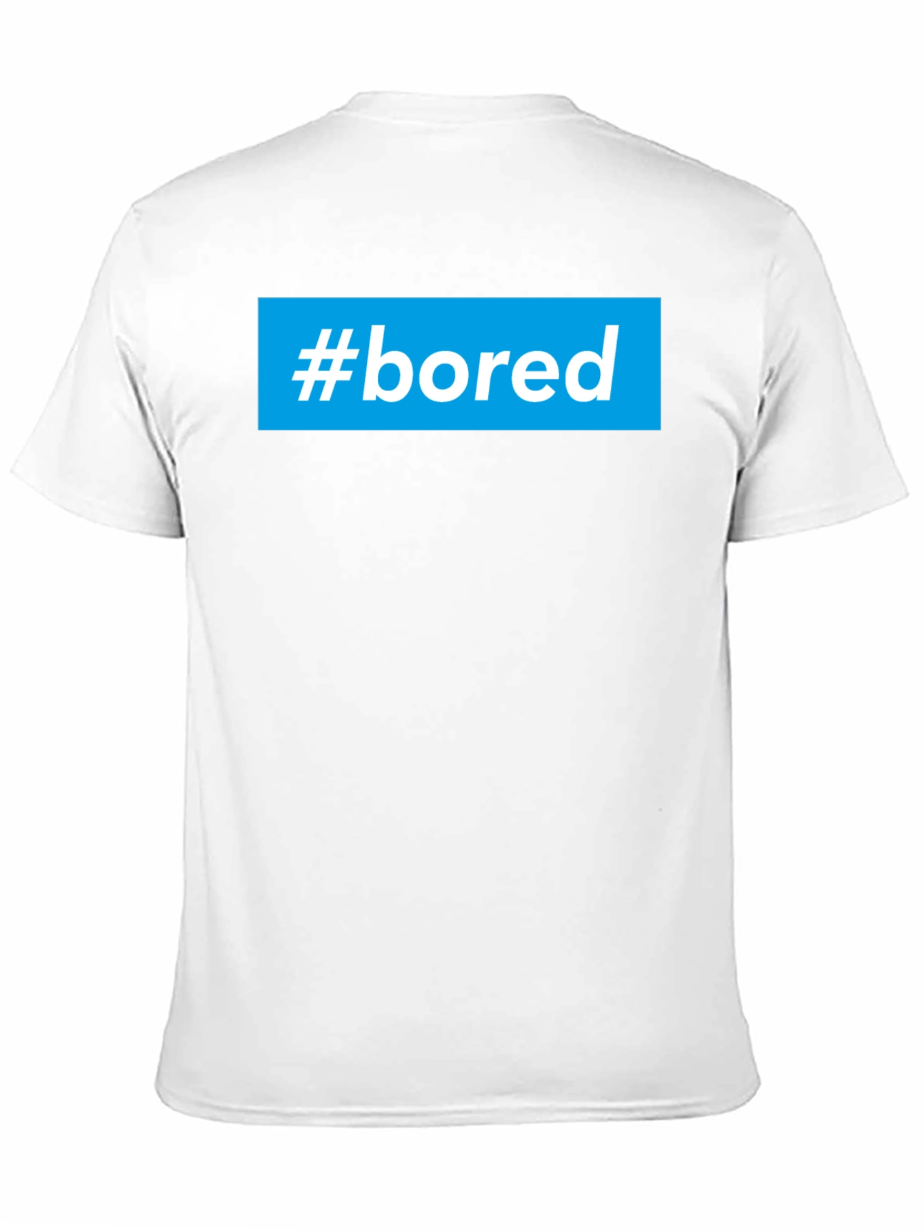 Black #bored T-Shirt - Cool Graphic Tee view 11
