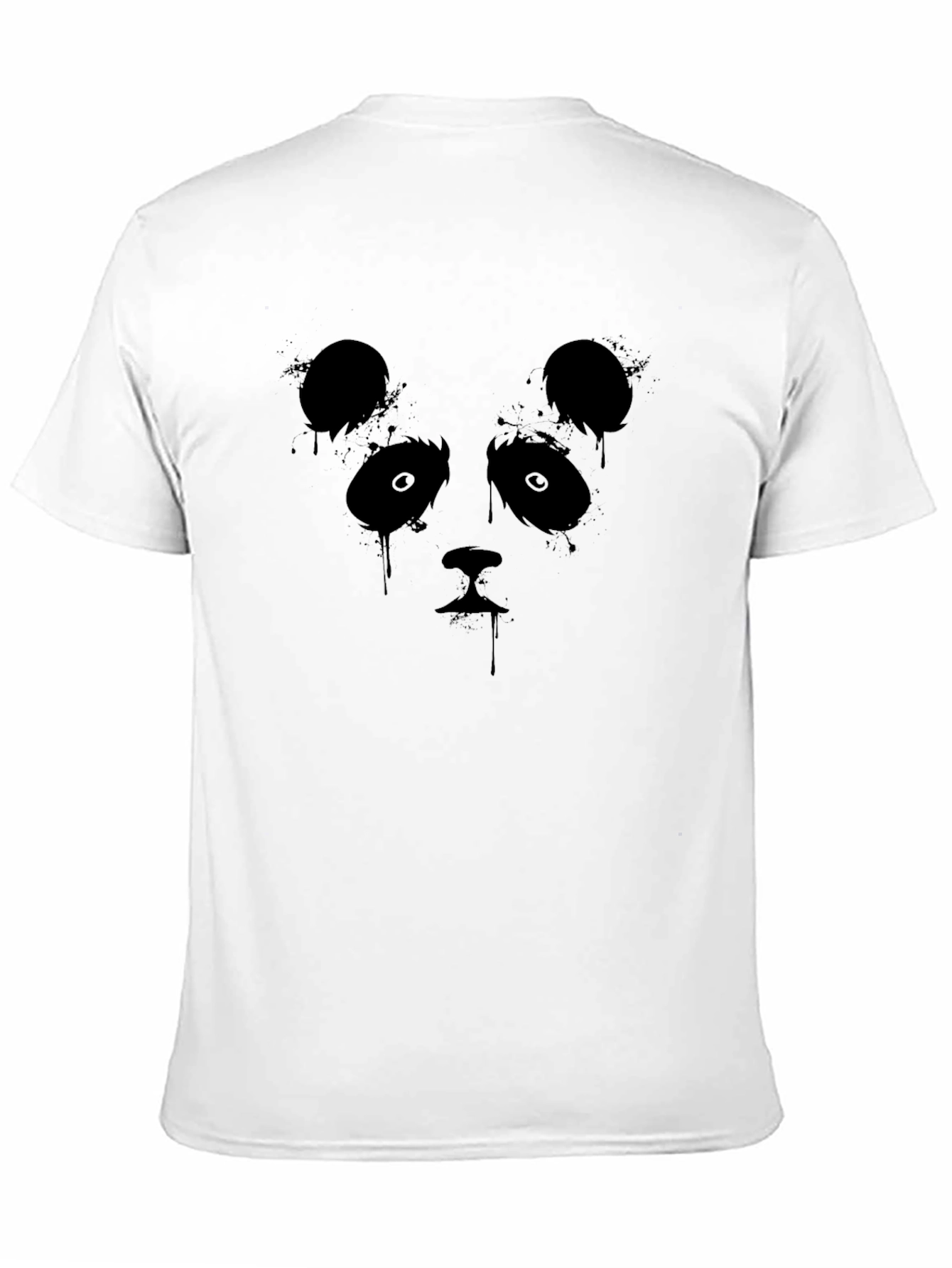Black Panda Graphic Black T-Shirt view 11