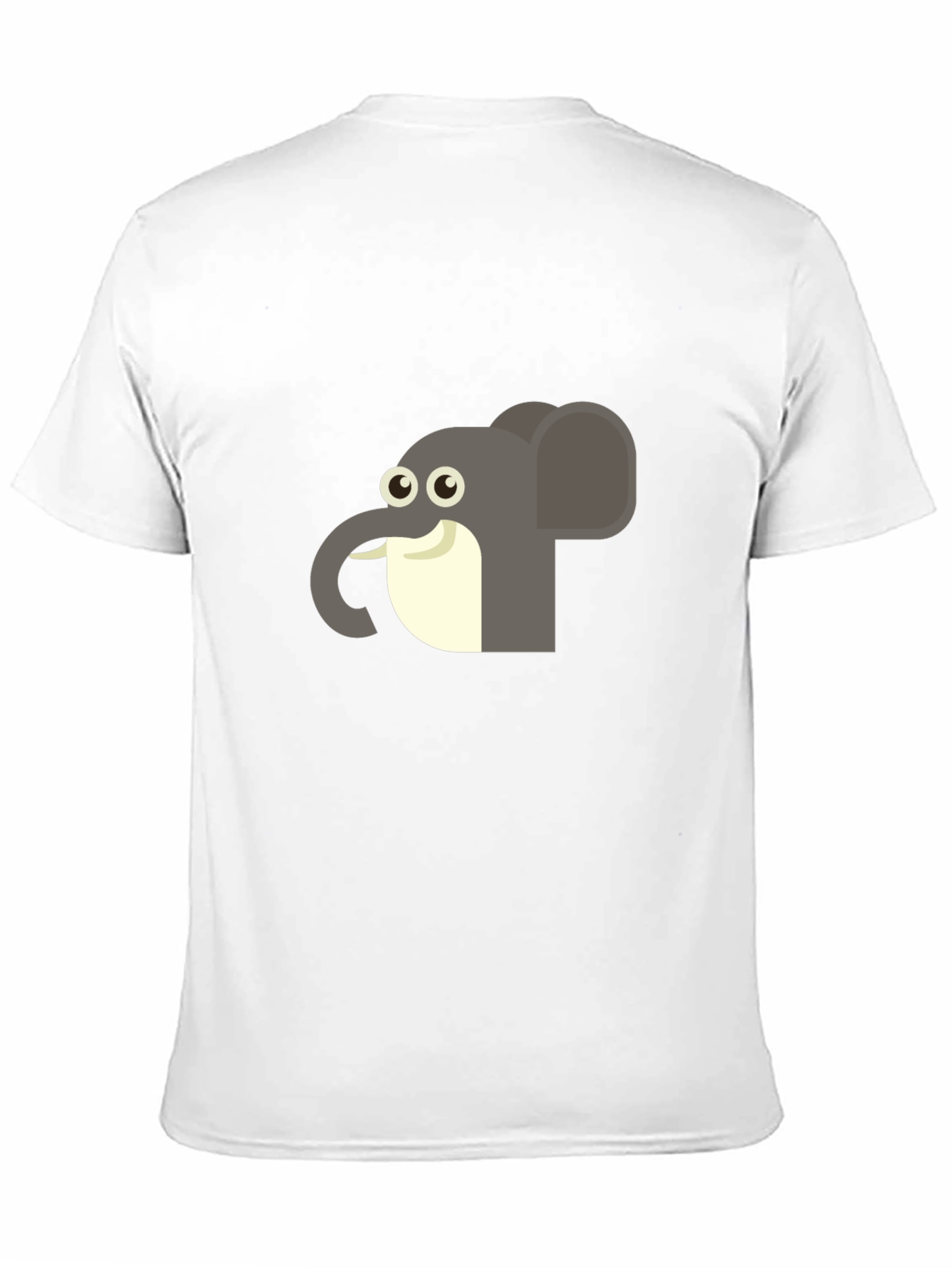 Black Elephant Graphic Tee - Casual Black T-Shirt view 11