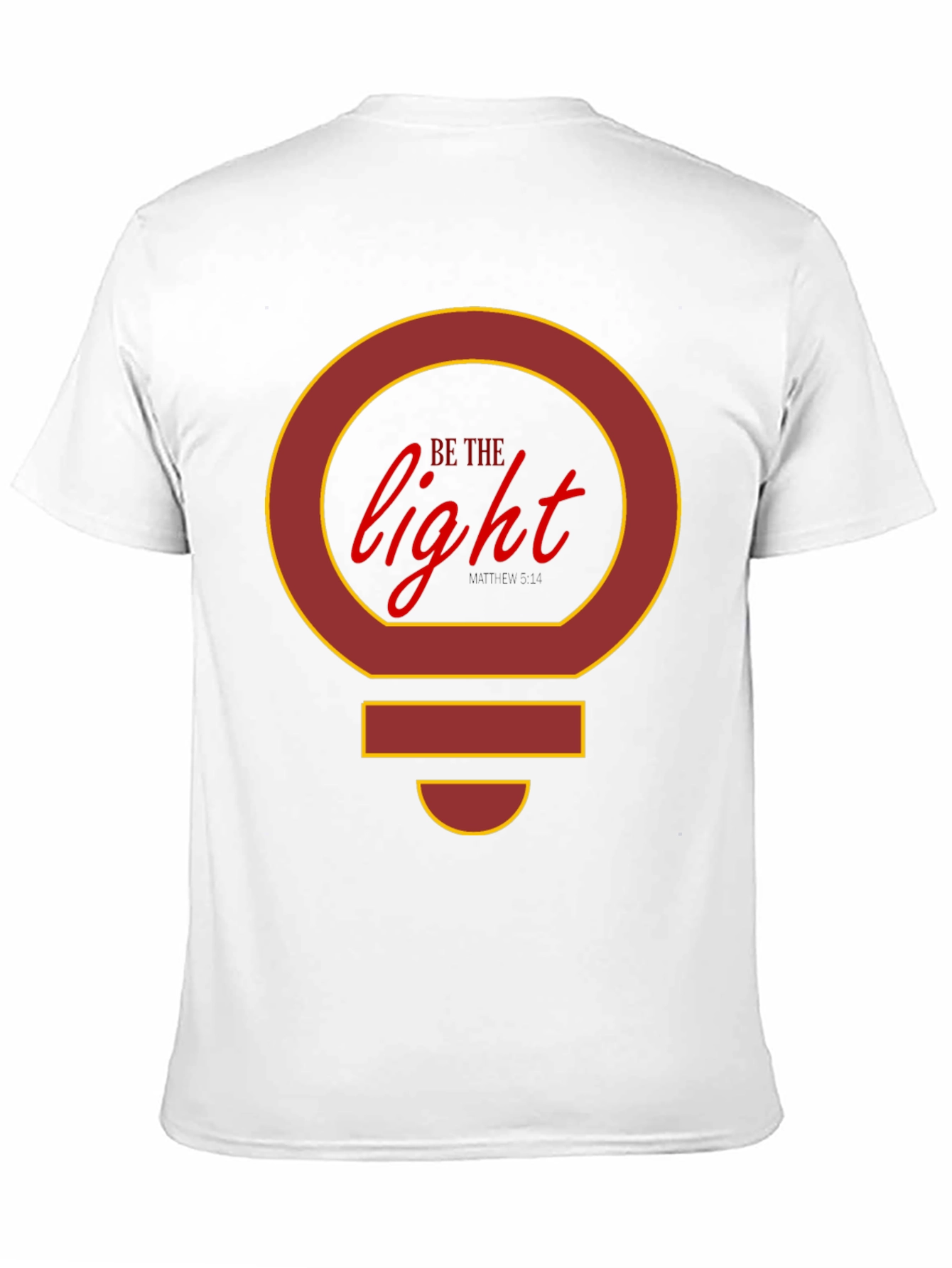 Black Be The Light T-Shirt - Graphic Tee view 11