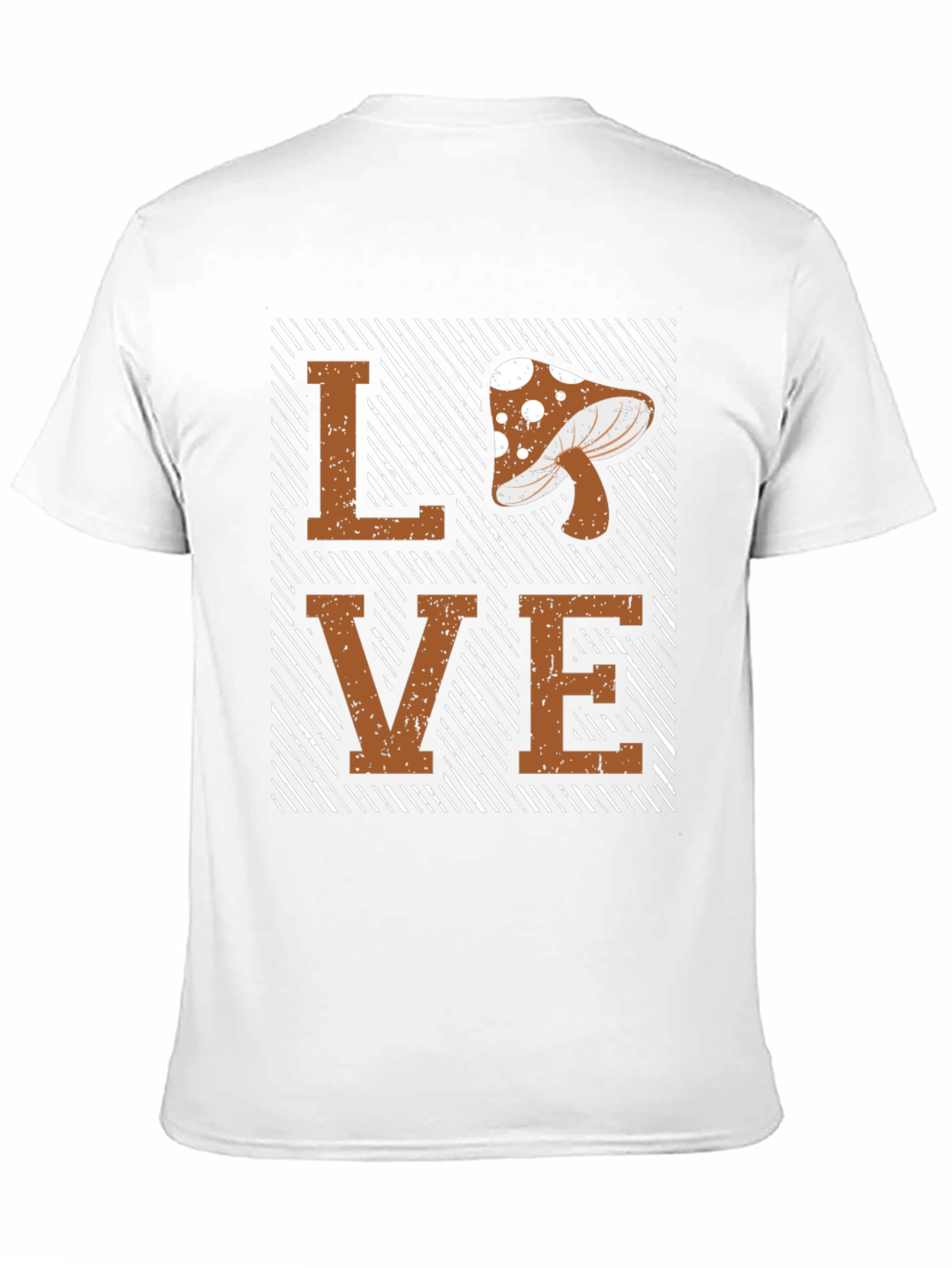 Black Mushroom Love Graphic Tee view 11