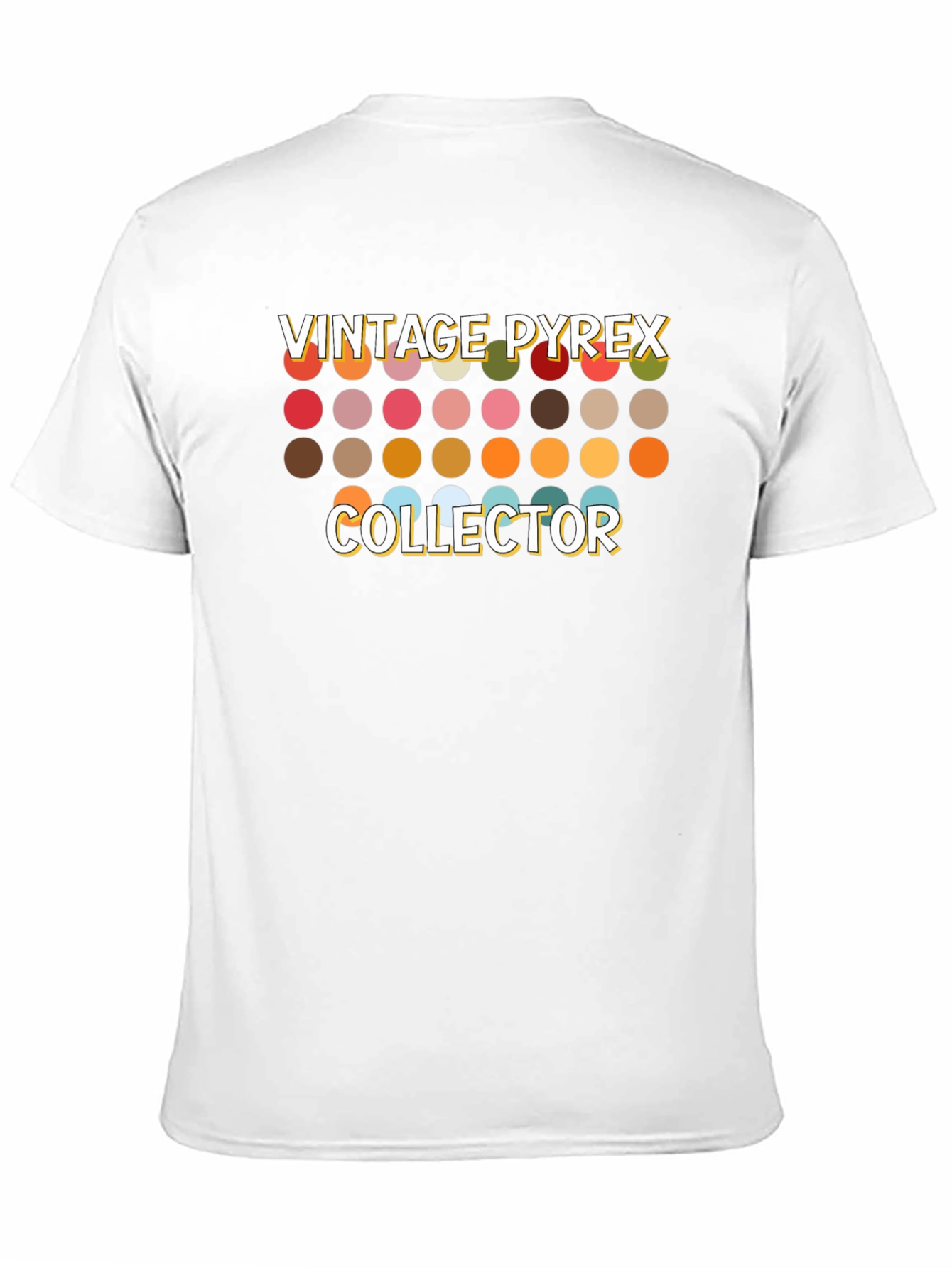 Black Vintage Pyrex Collector T-Shirt view 11