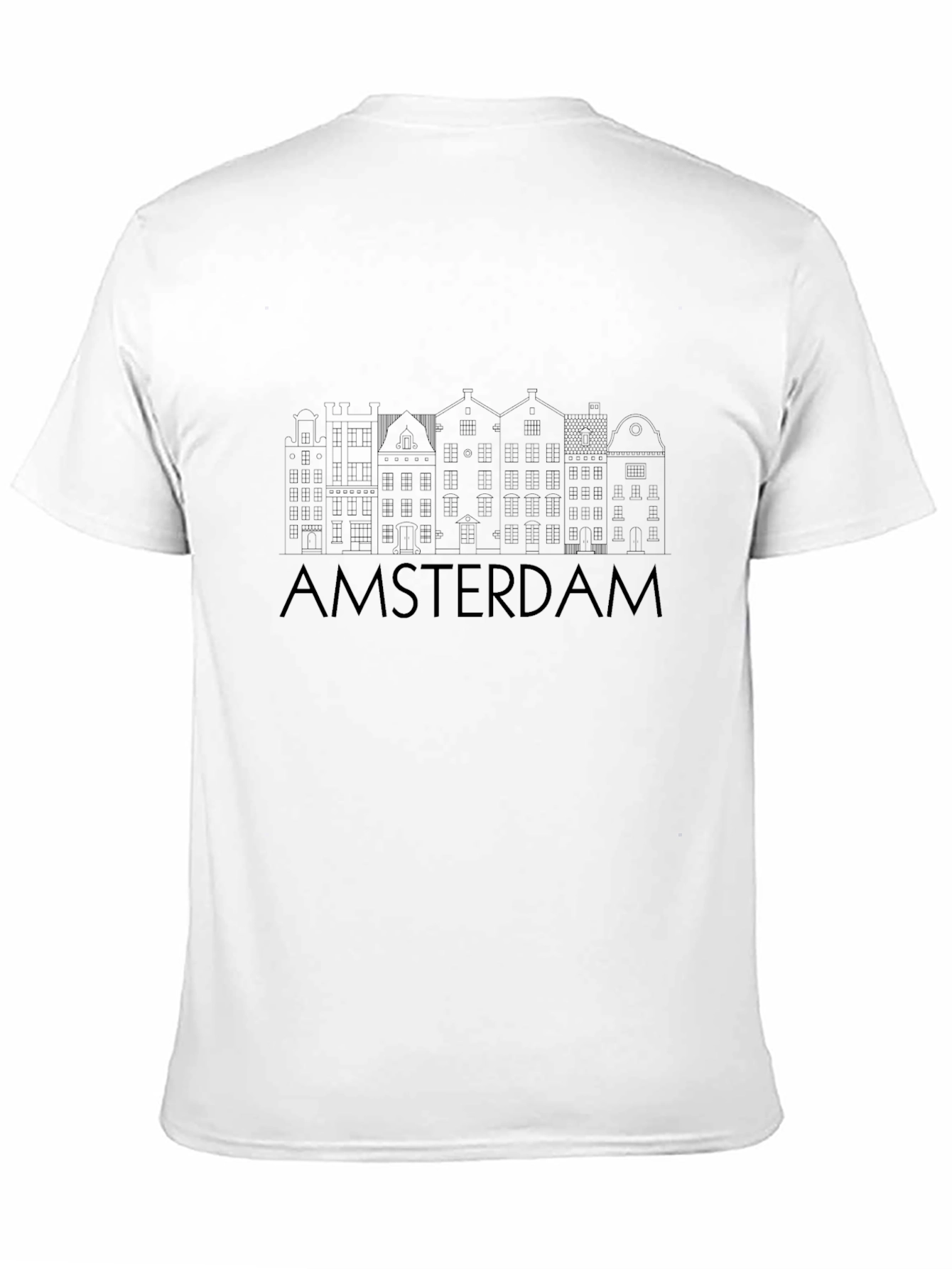Amsterdam Graphic Black T-Shirt - 11