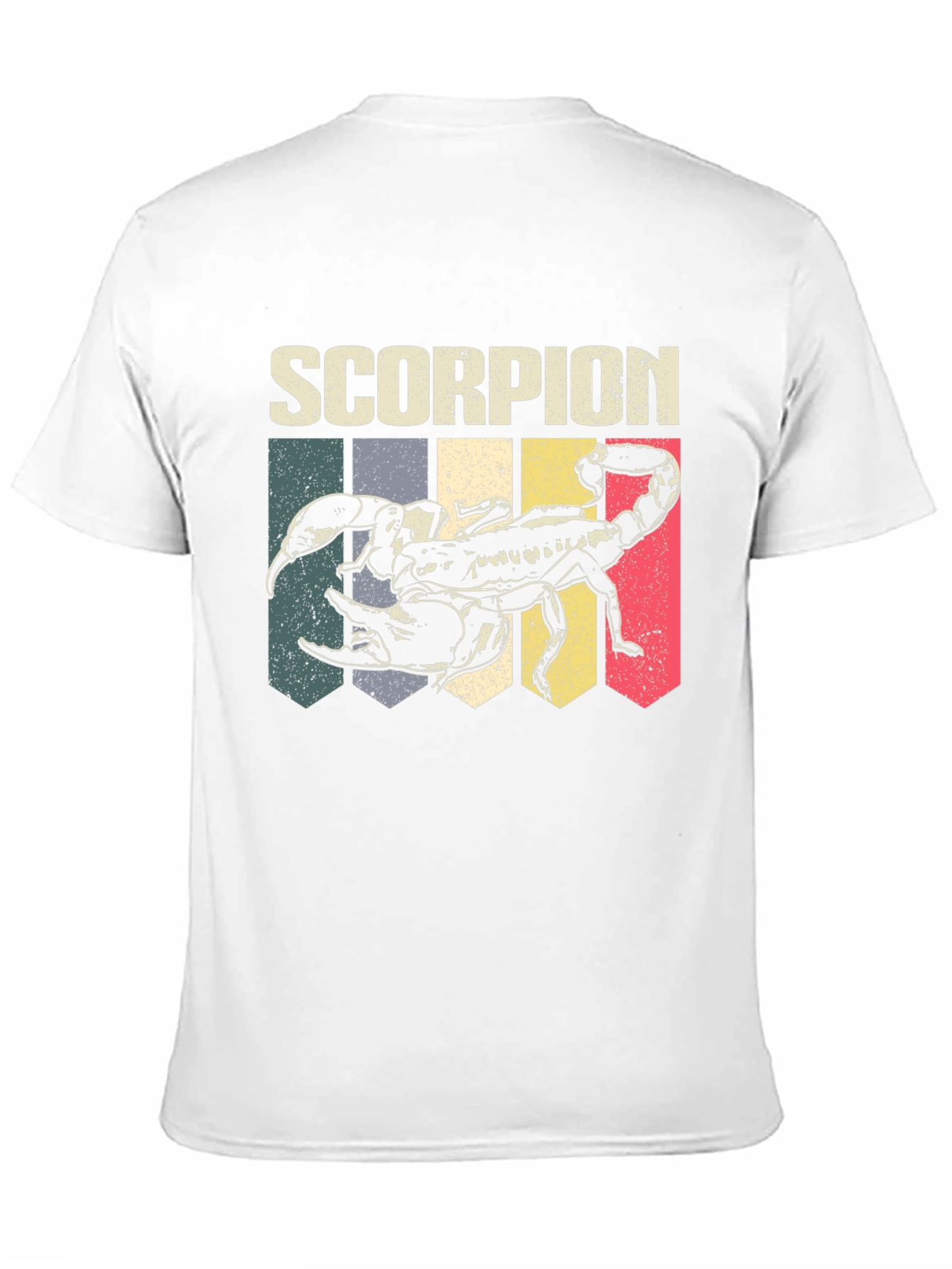 Black Retro Scorpion Graphic Tee - Black view 11