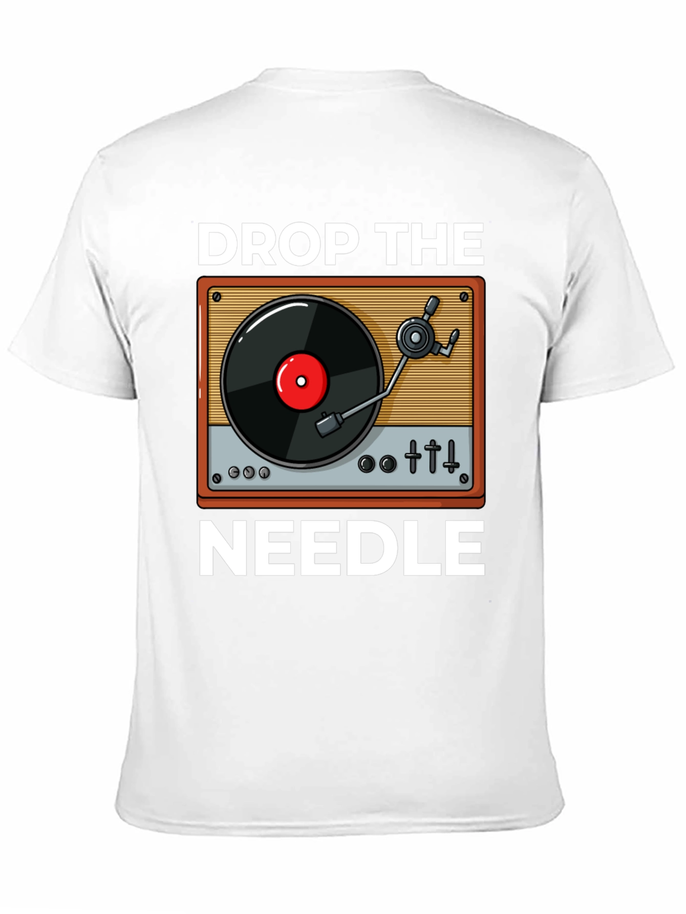 Black Drop the Needle Graphic T-Shirt view 11