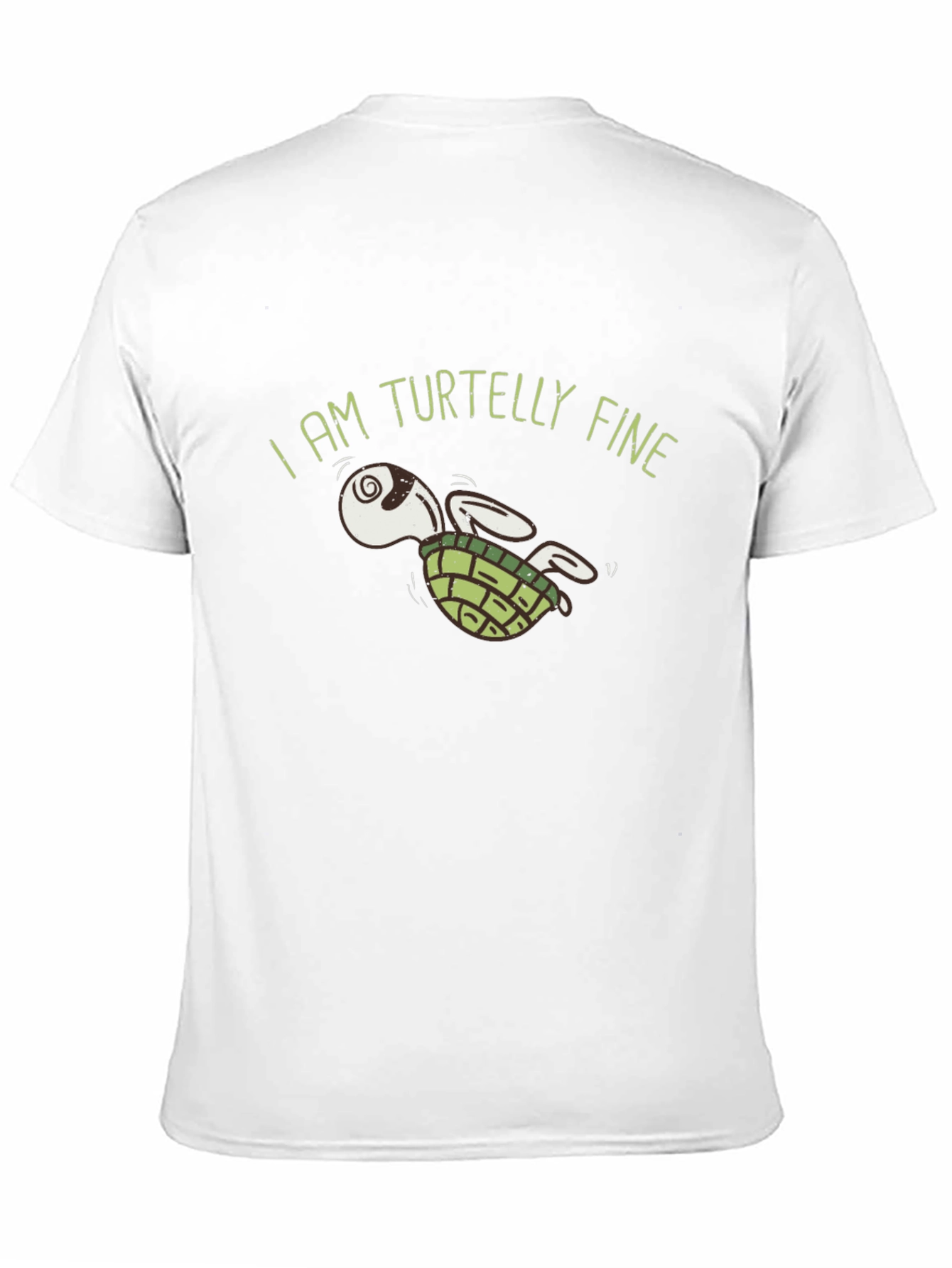 Black Turtelly Fine Graphic T-Shirt -  Unique Turtle Design view 11